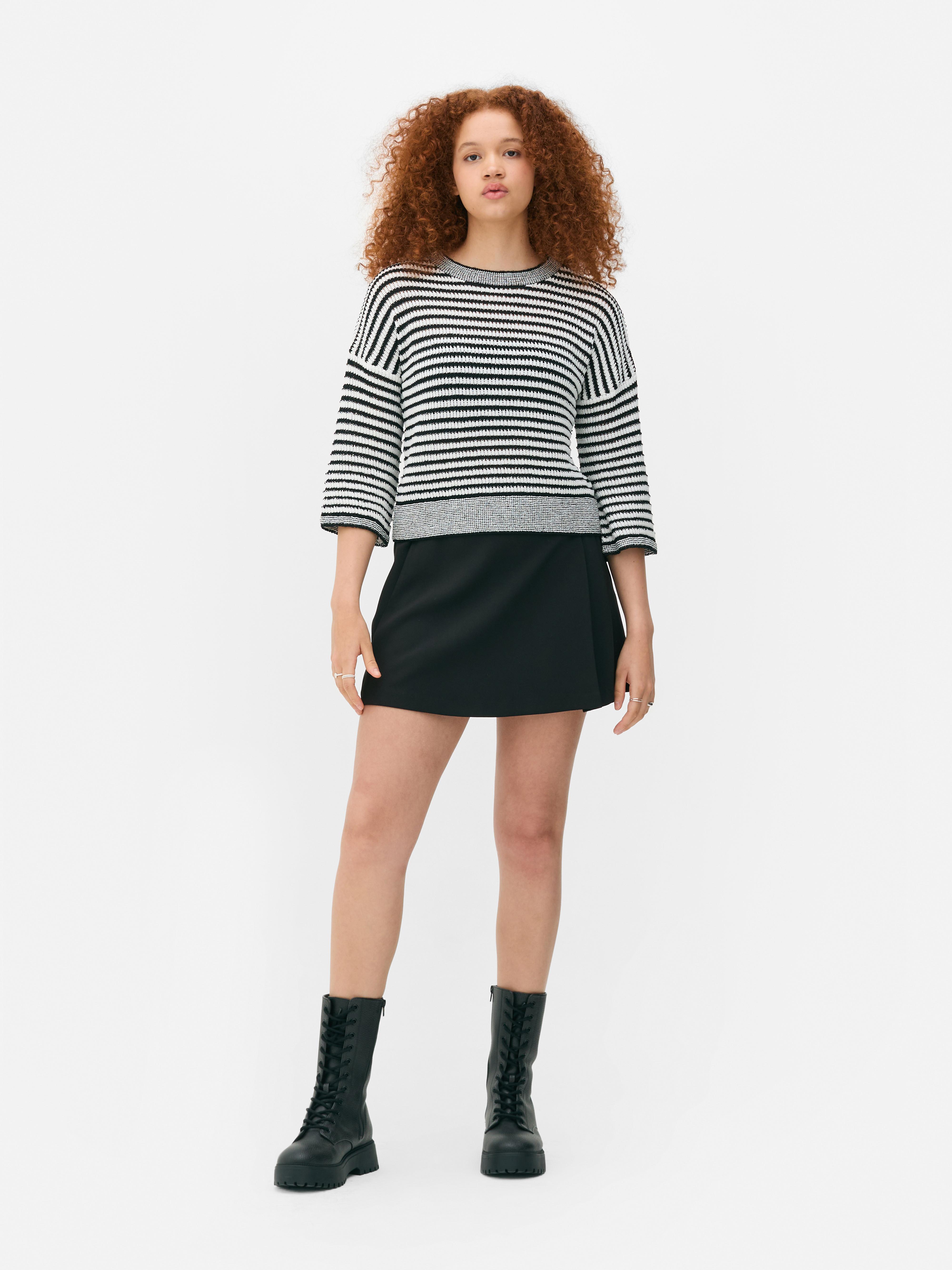 Camisola riscas Colleen Atwood X Wednesday
