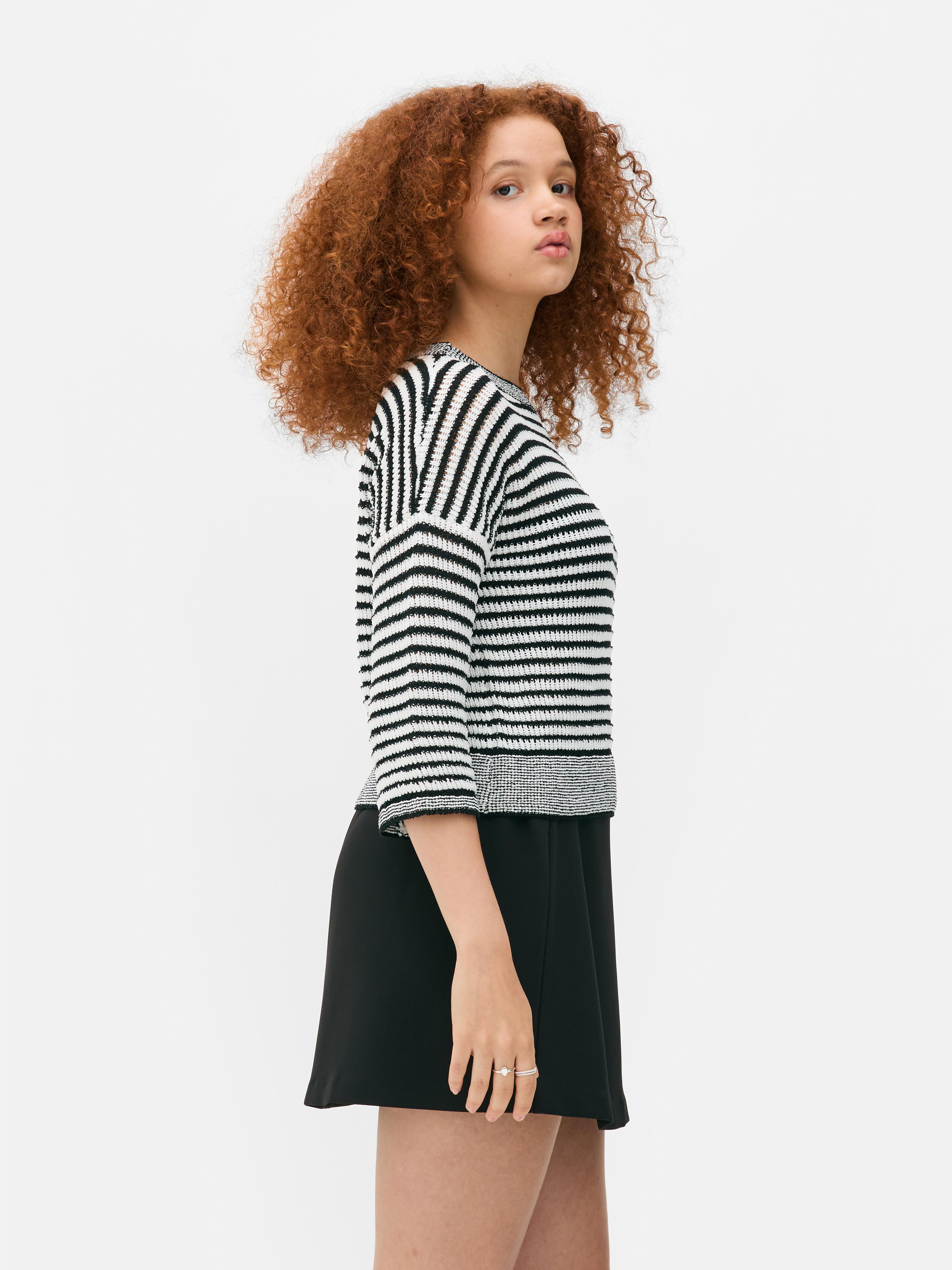 Camisola riscas Colleen Atwood X Wednesday