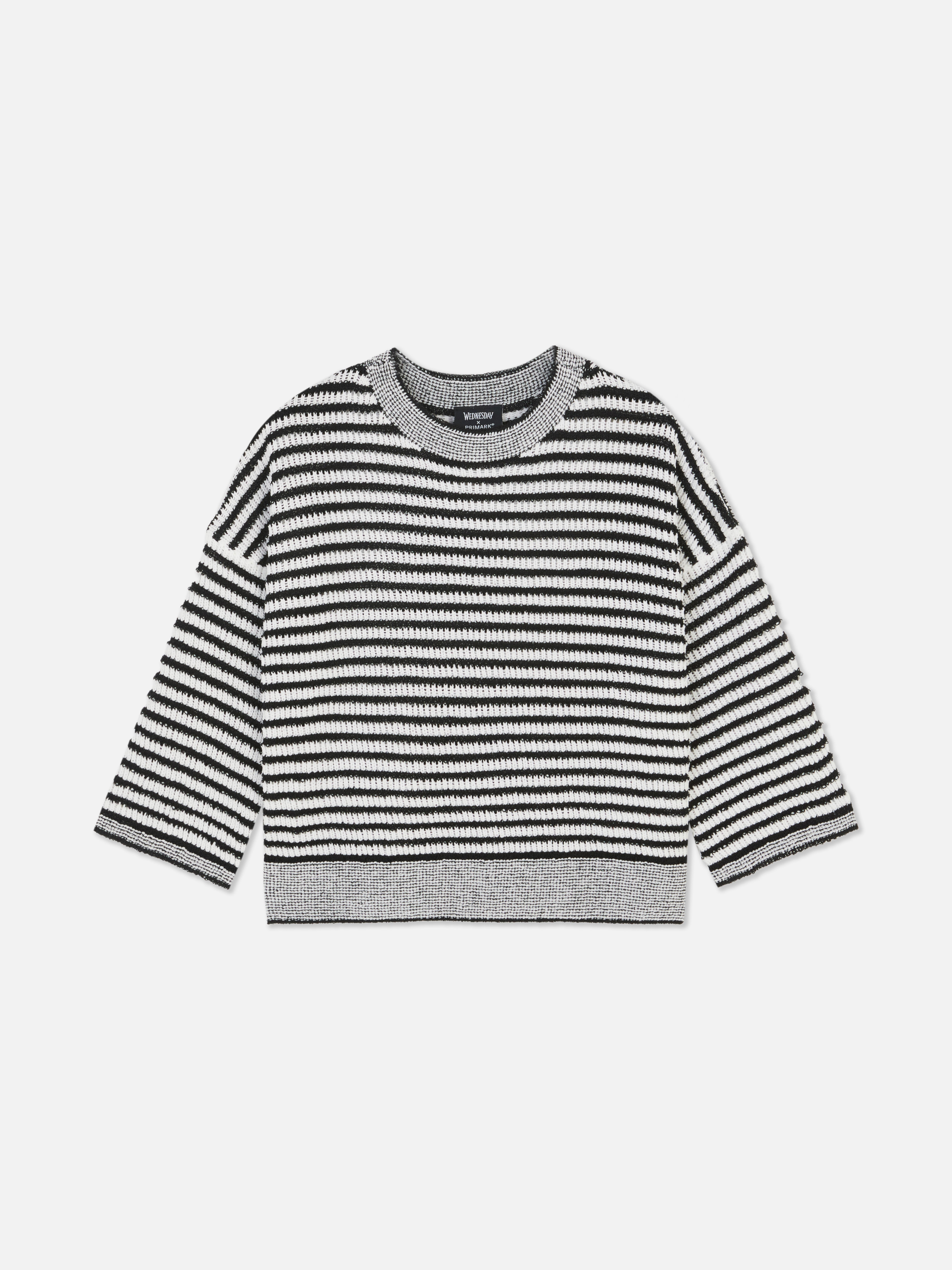 Camisola riscas Colleen Atwood X Wednesday