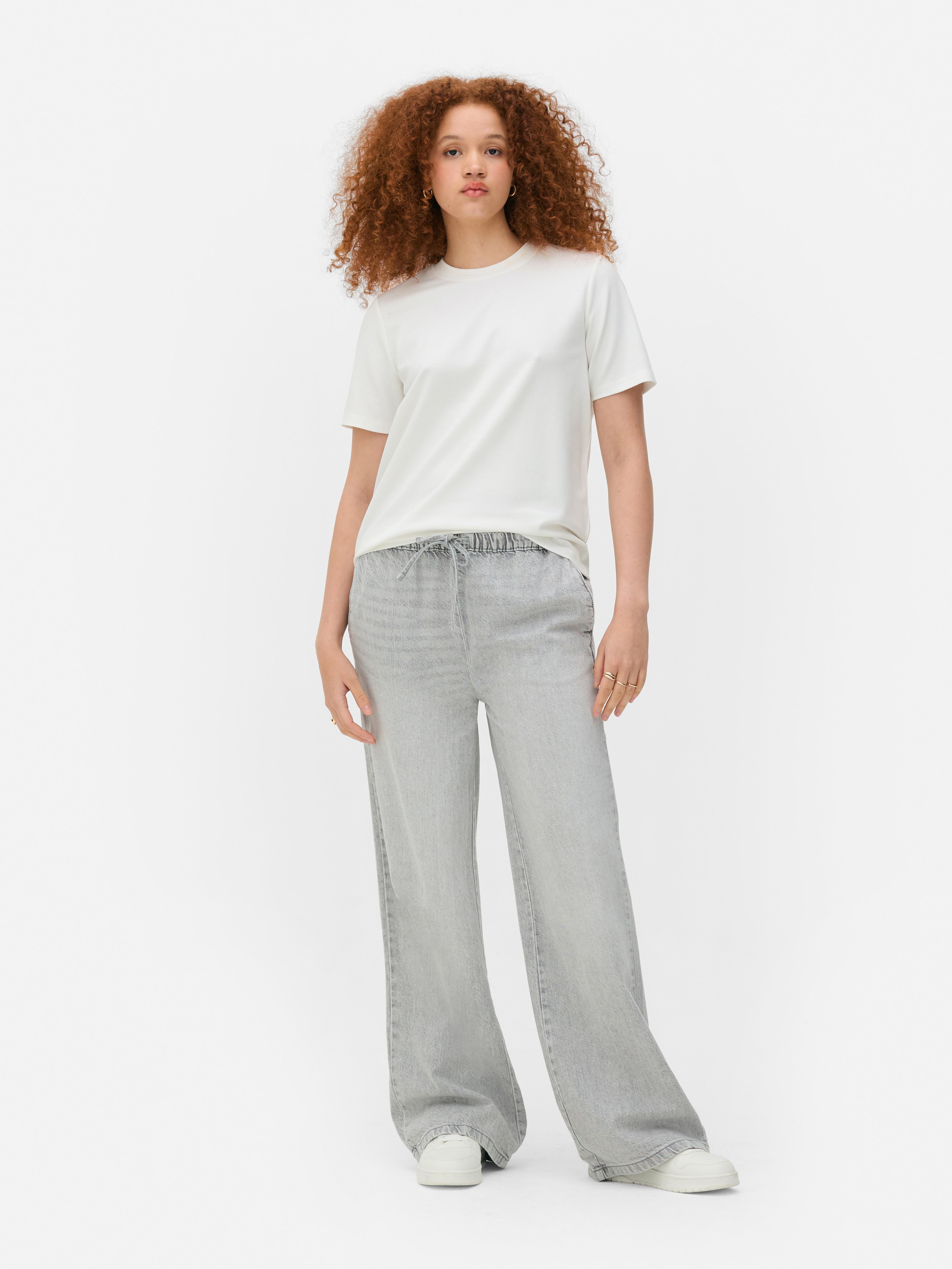 Mid-Rise Boyfriend Jogger Jeans