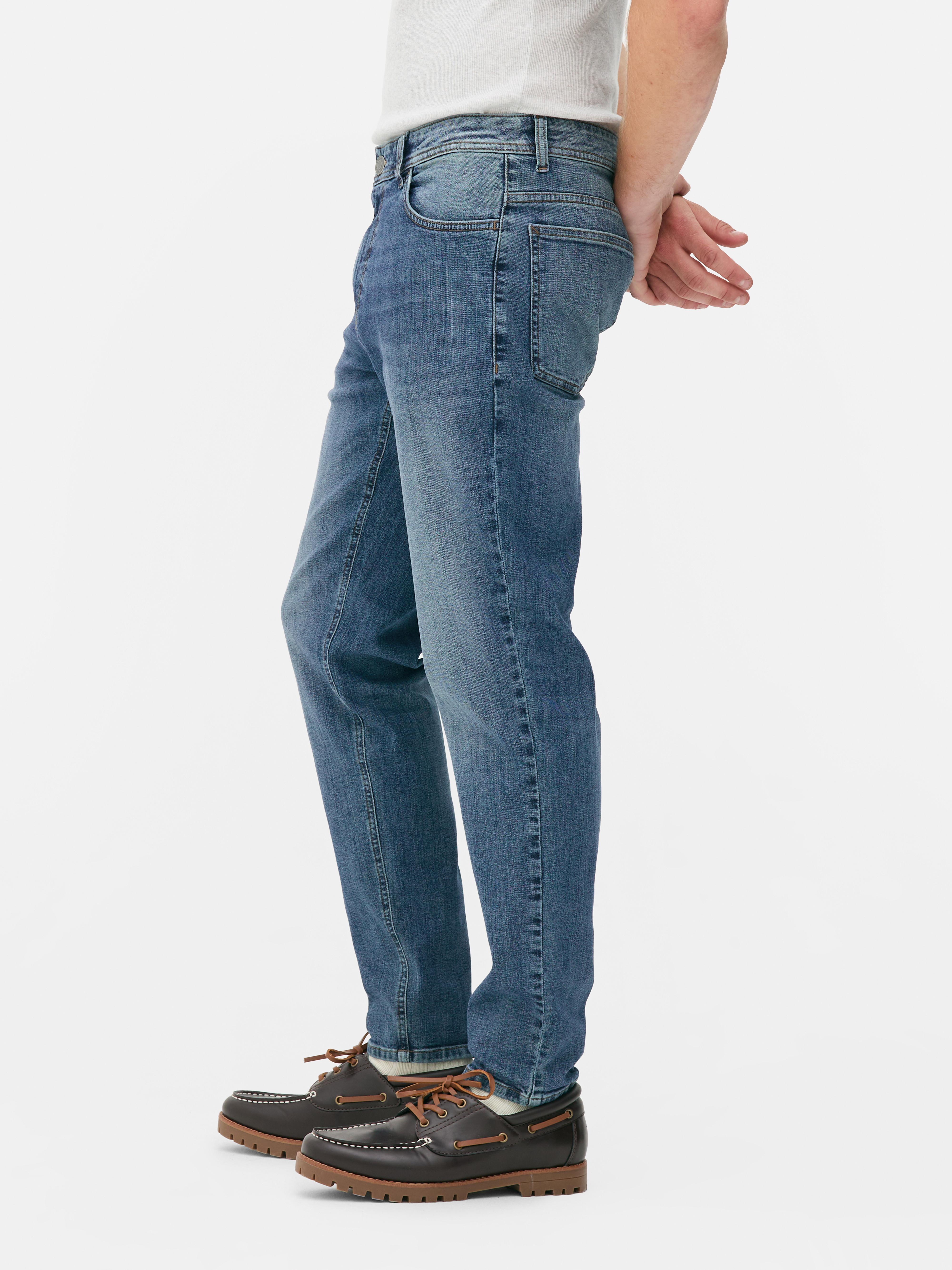Jean slim taille mi-haute