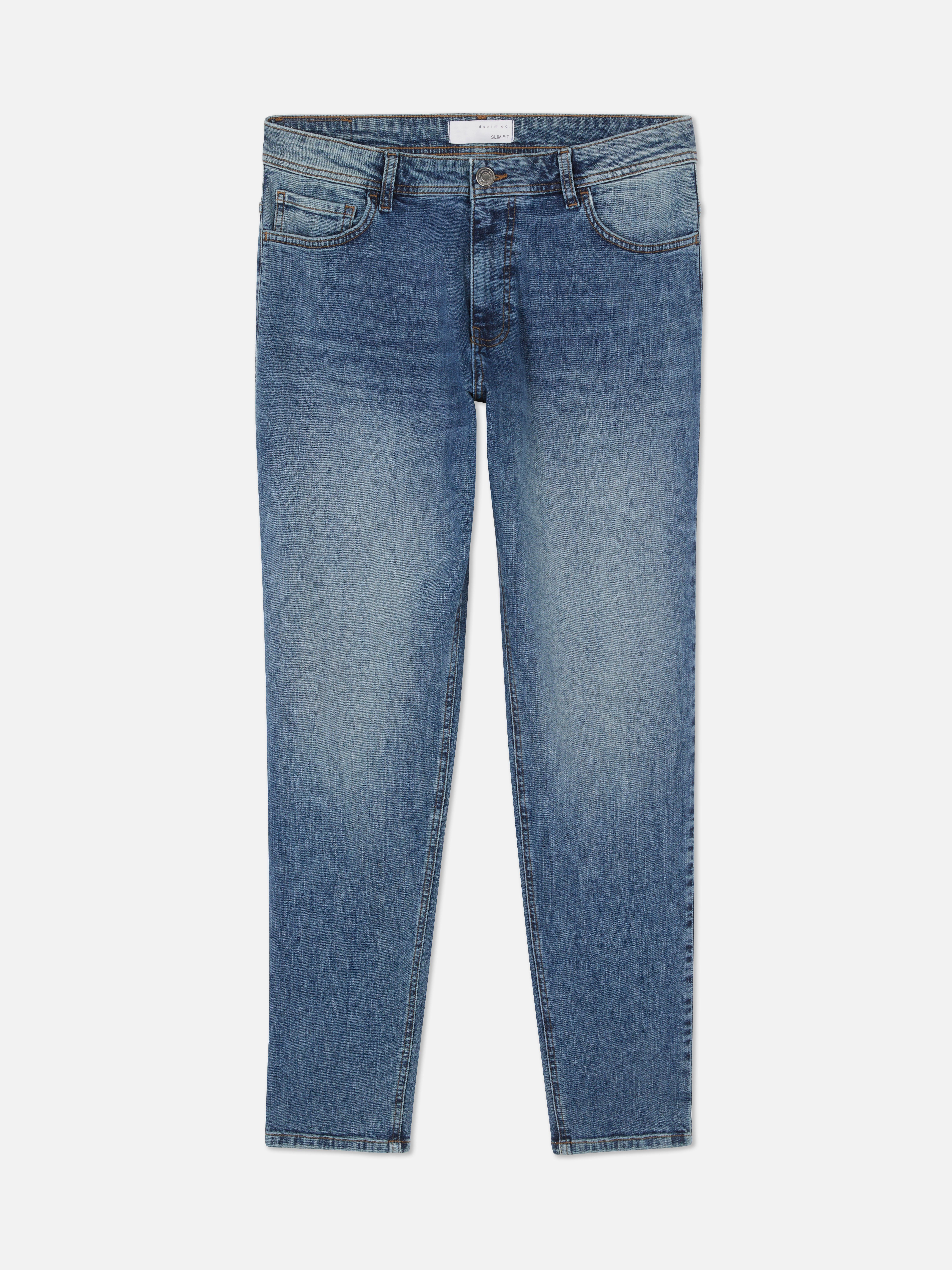 Jean slim taille mi-haute