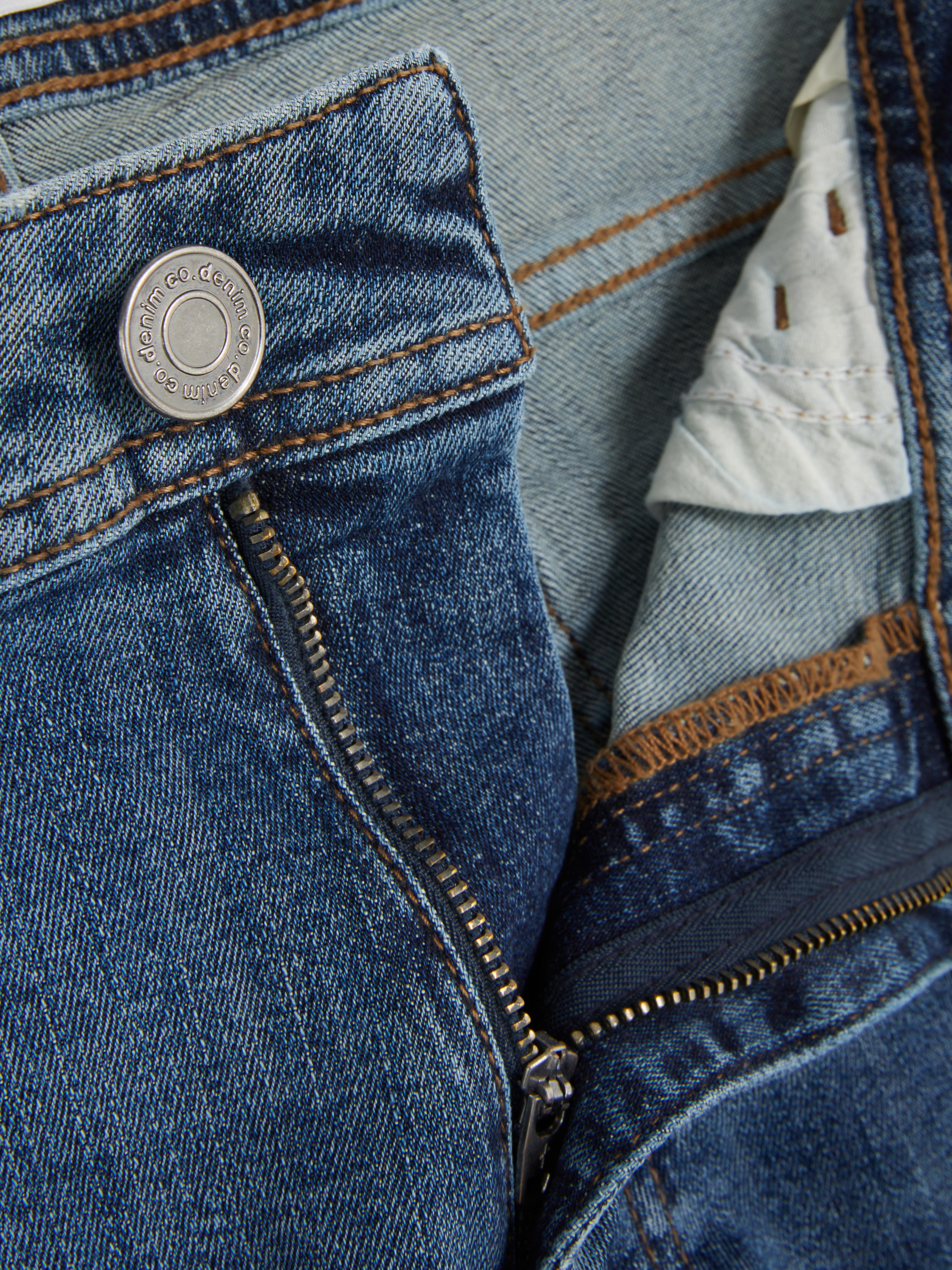 Jean slim taille mi-haute
