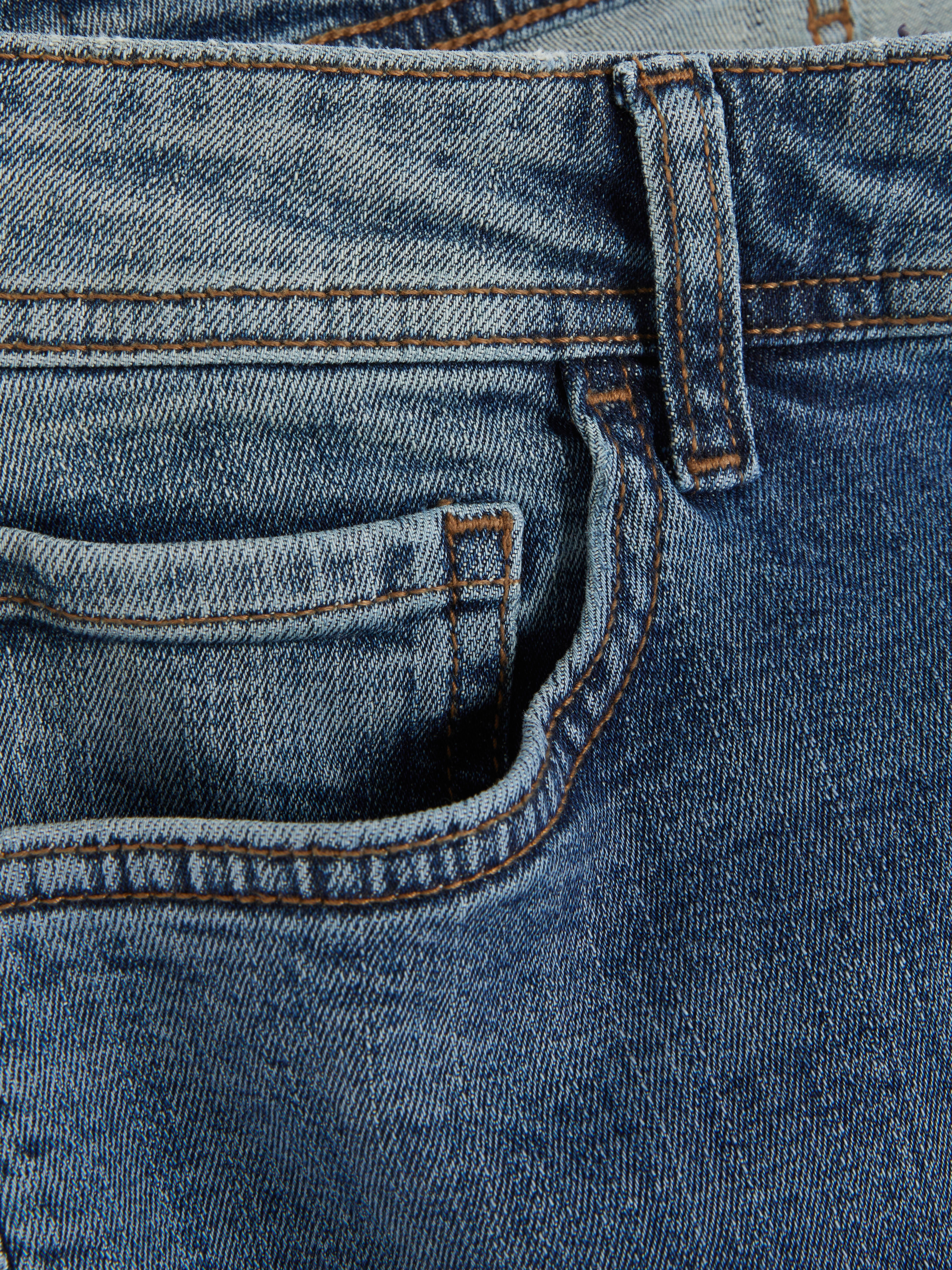 Jean slim taille mi-haute