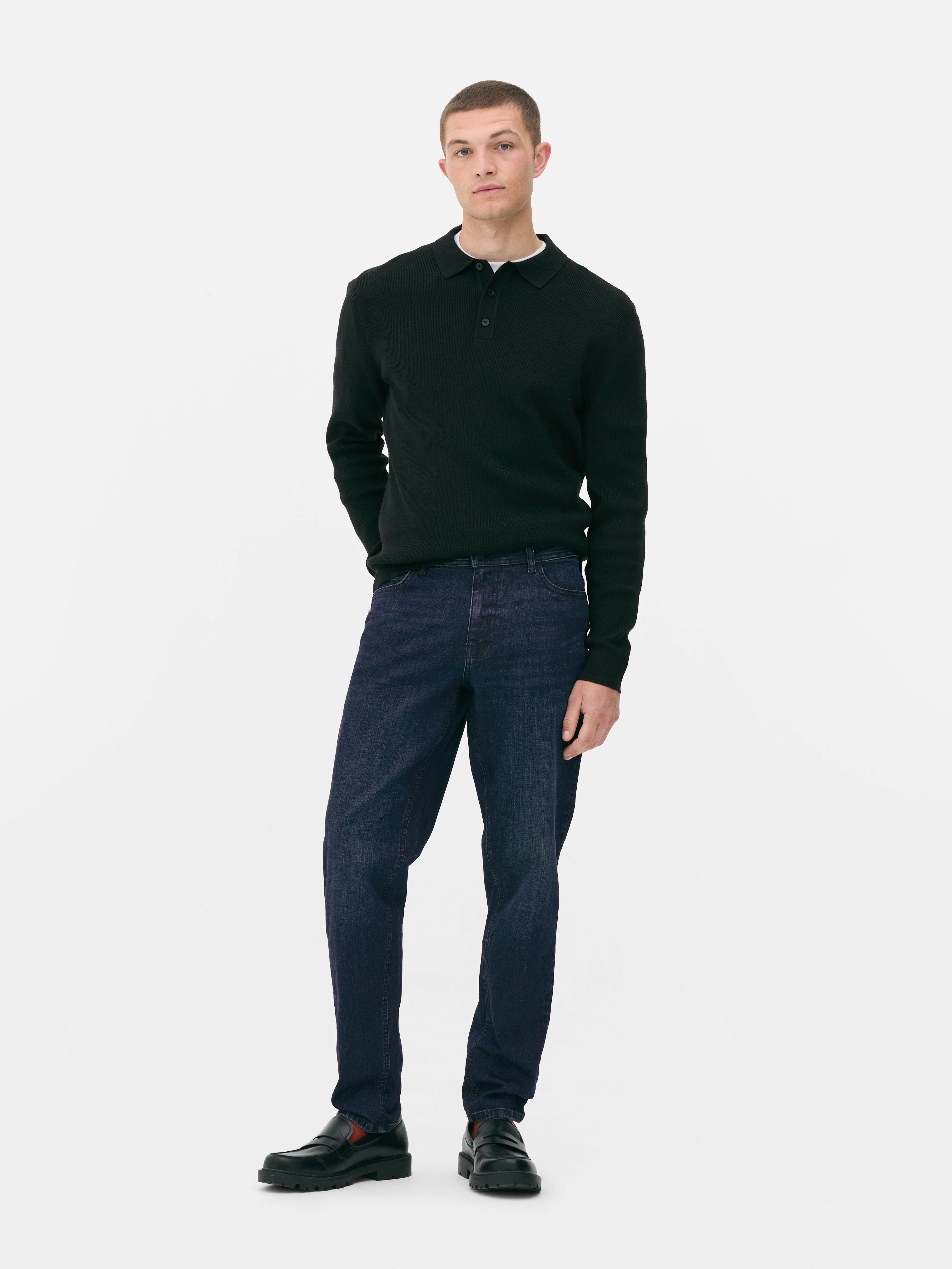 Jean slim taille mi-haute
