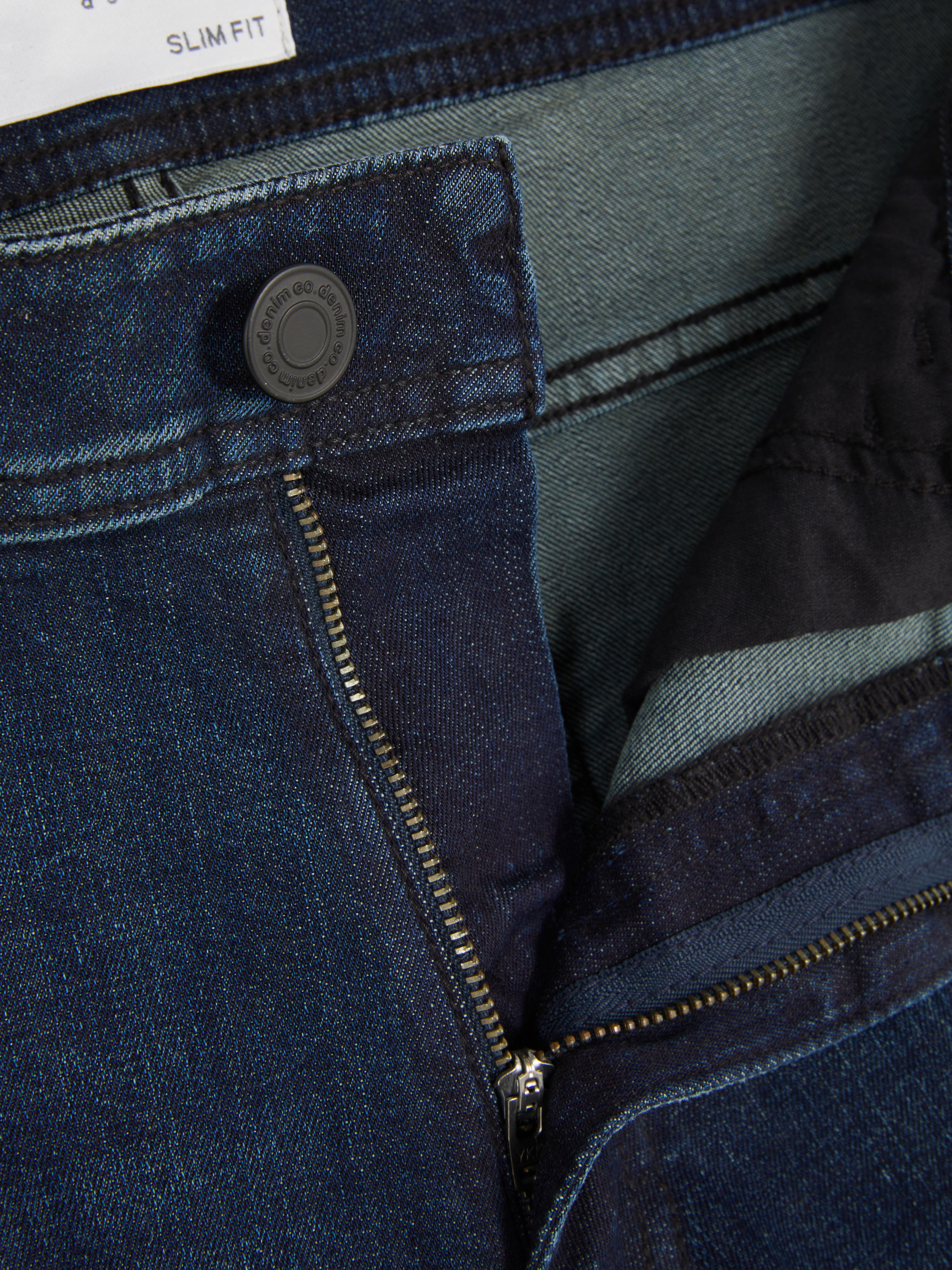 Jean slim taille mi-haute
