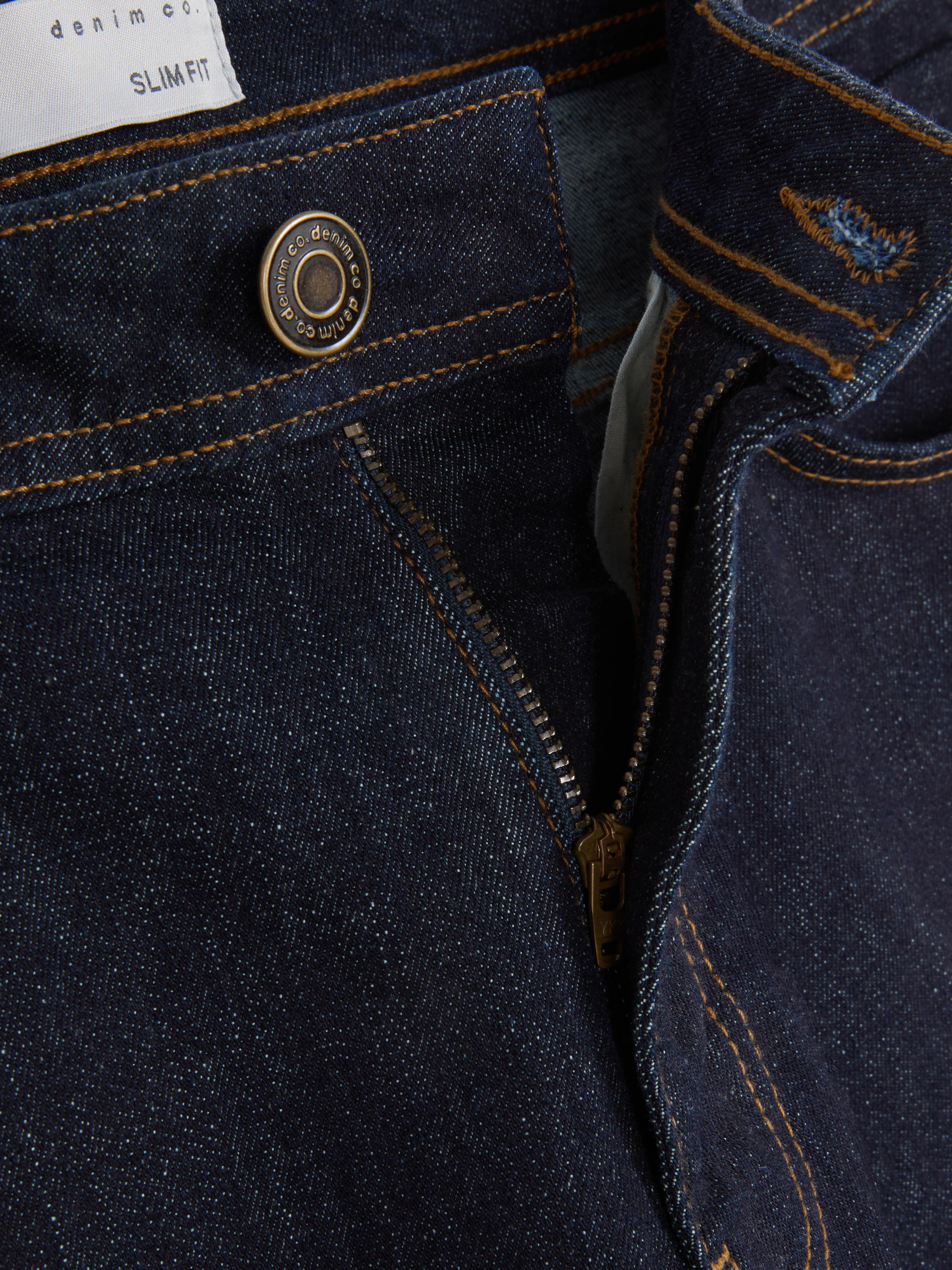 Jean slim taille mi-haute