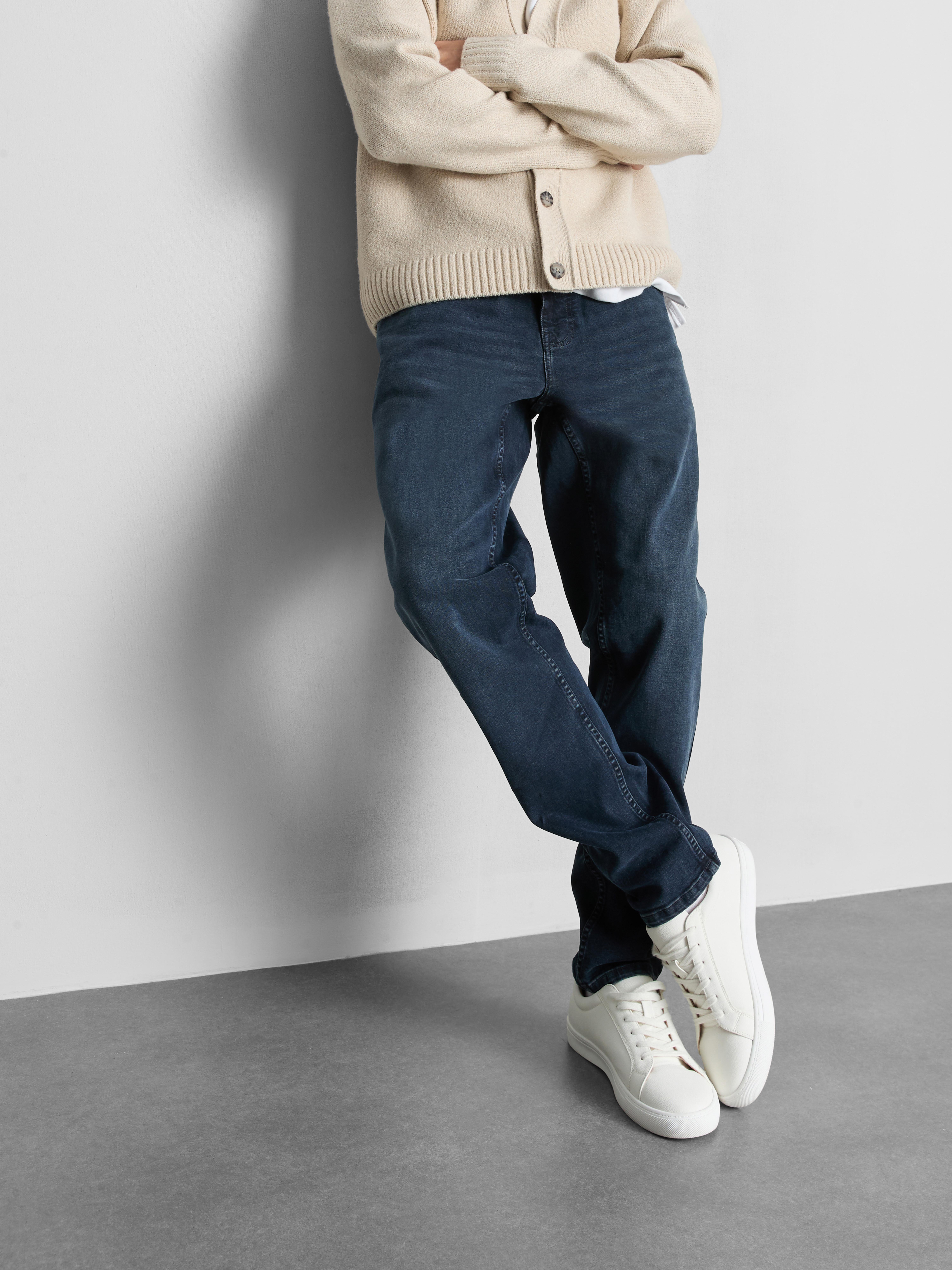 Slim-Fit-Jeans mit mittlerer Leibhöhe
