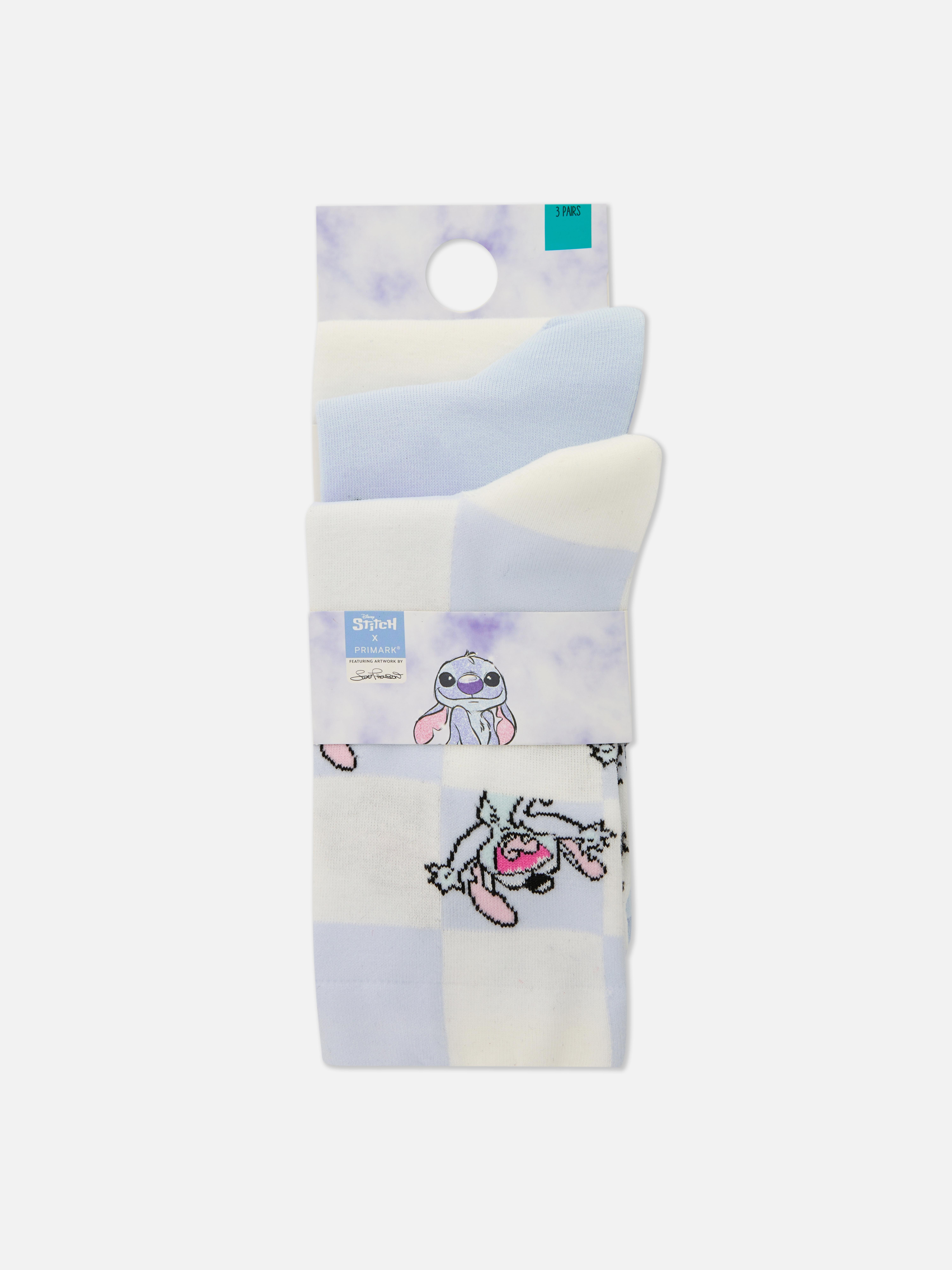 3pk Disney’s Stitch Crew Socks