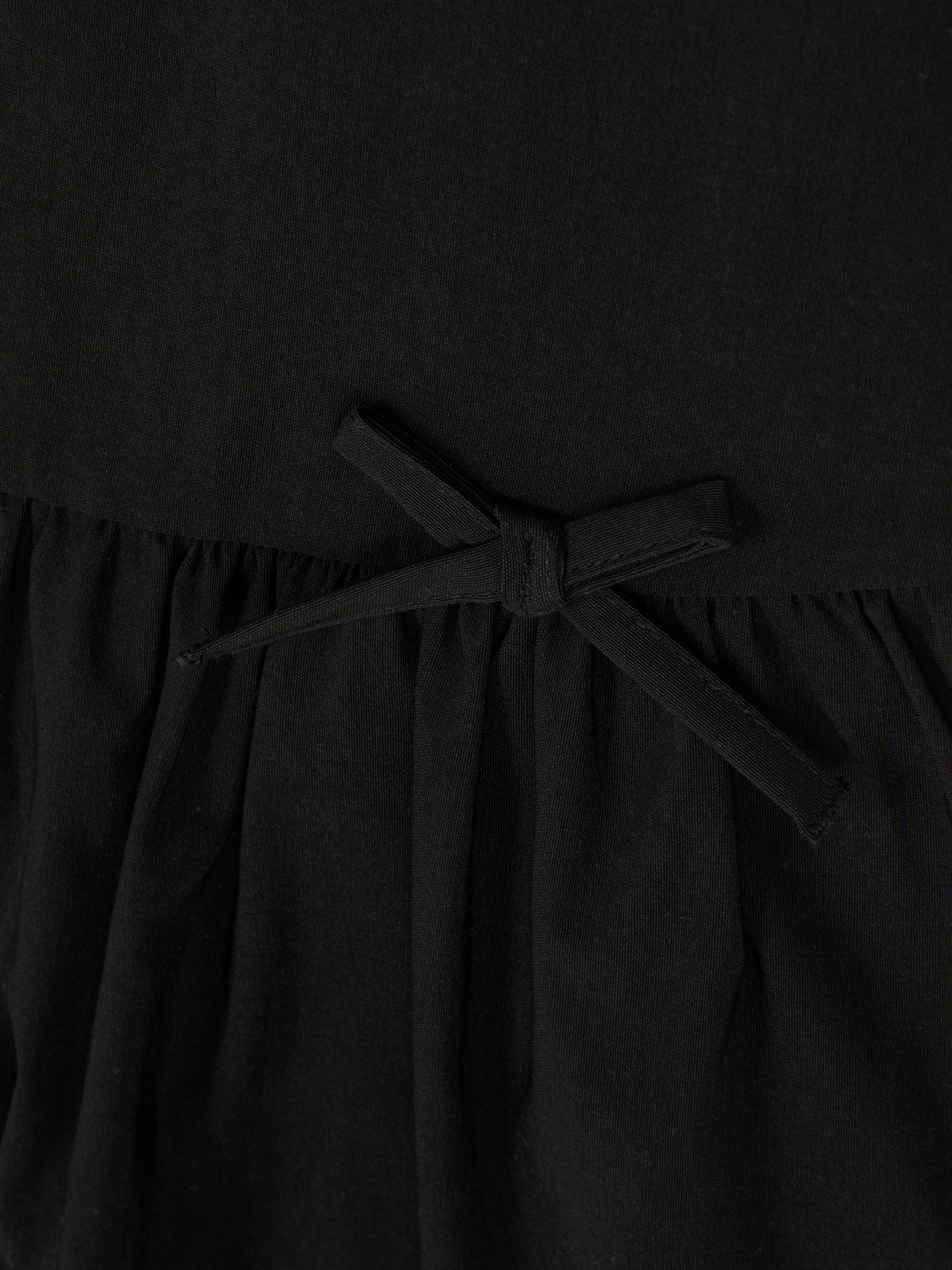 7-15 años | Vestido de escote cuadrado con lazo