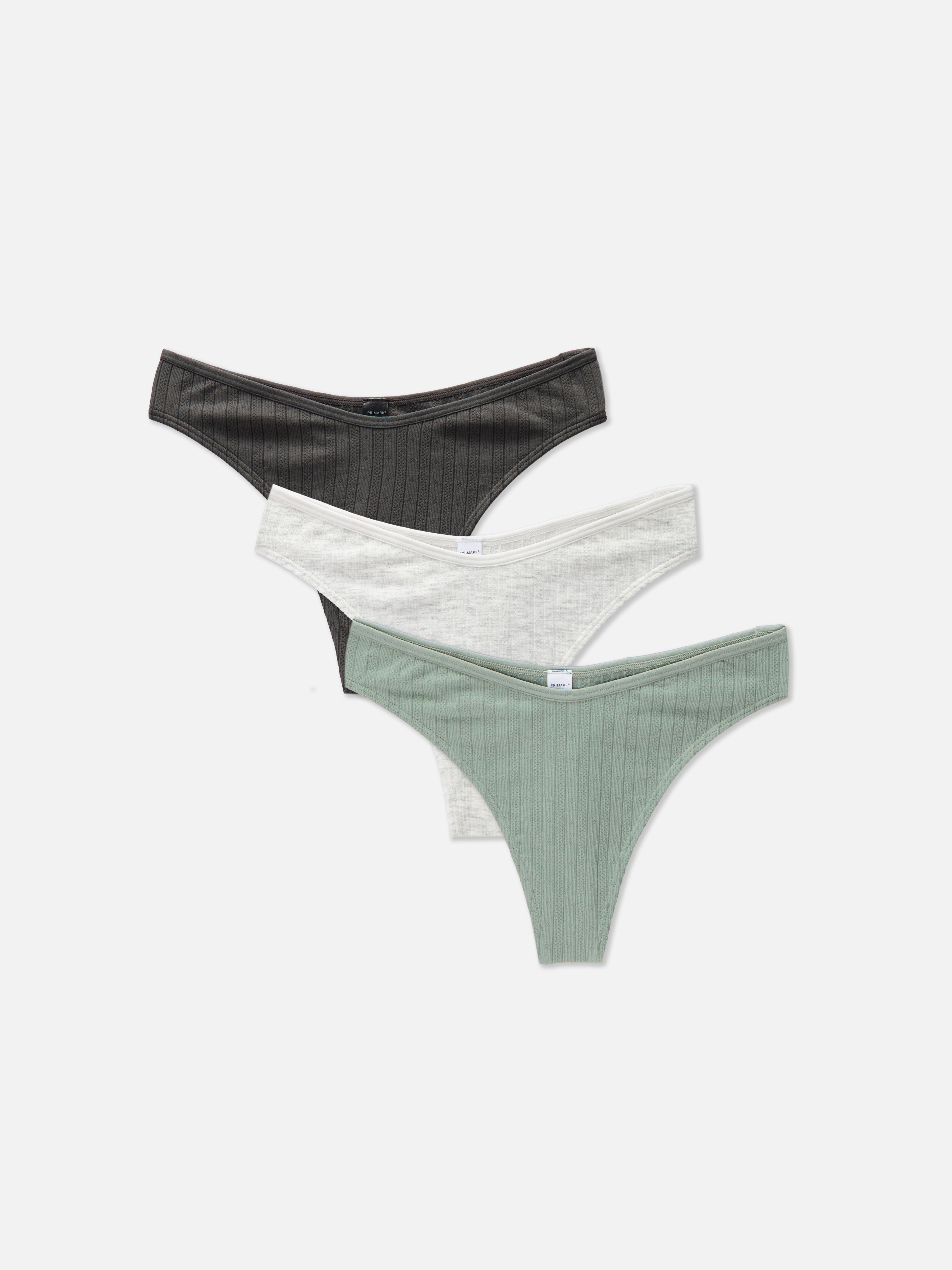 Nahtlose Tangas, 3er-Pack