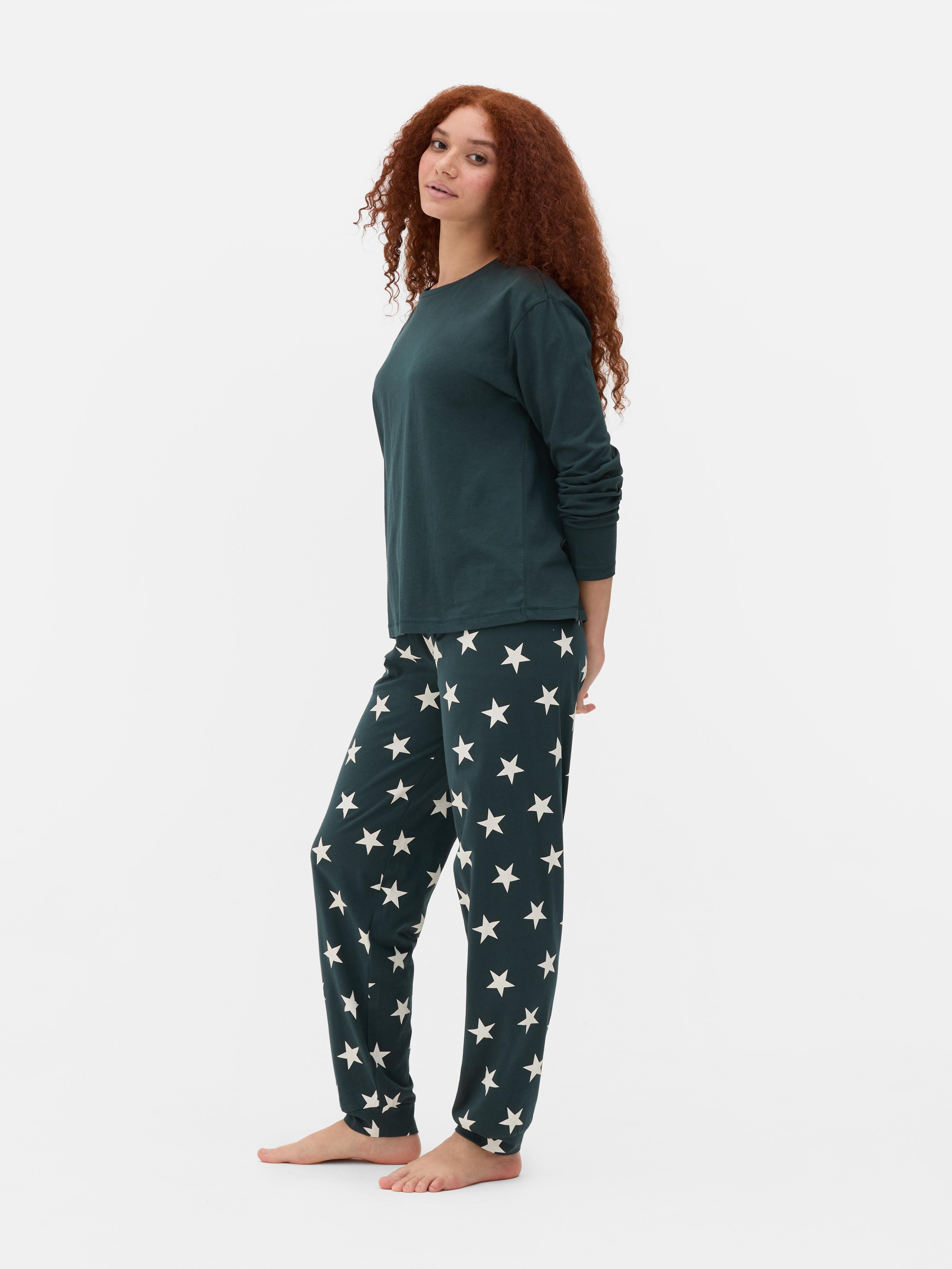 Printed Long Sleeve Pyjama Set