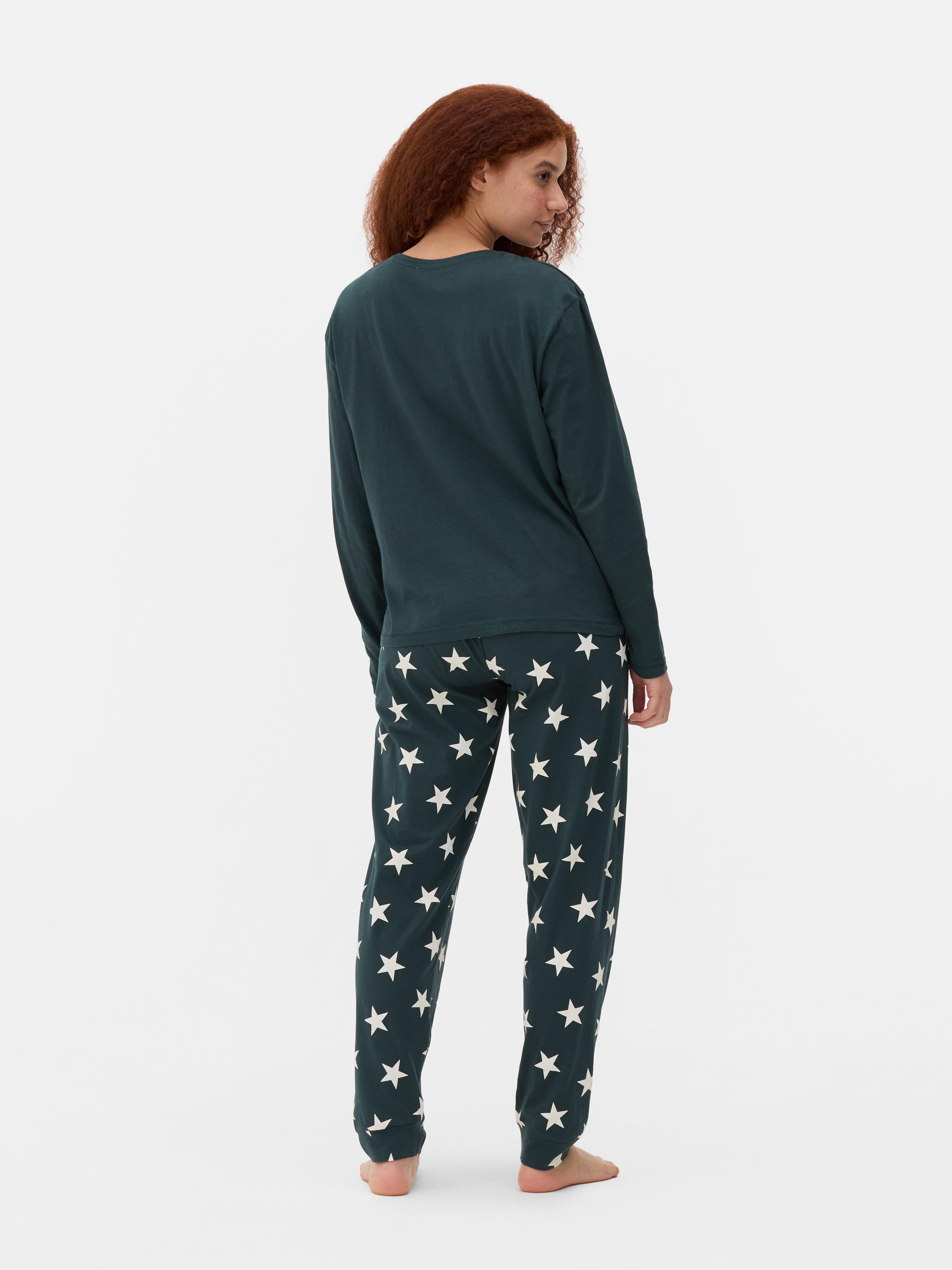 Printed Long Sleeve Pyjama Set
