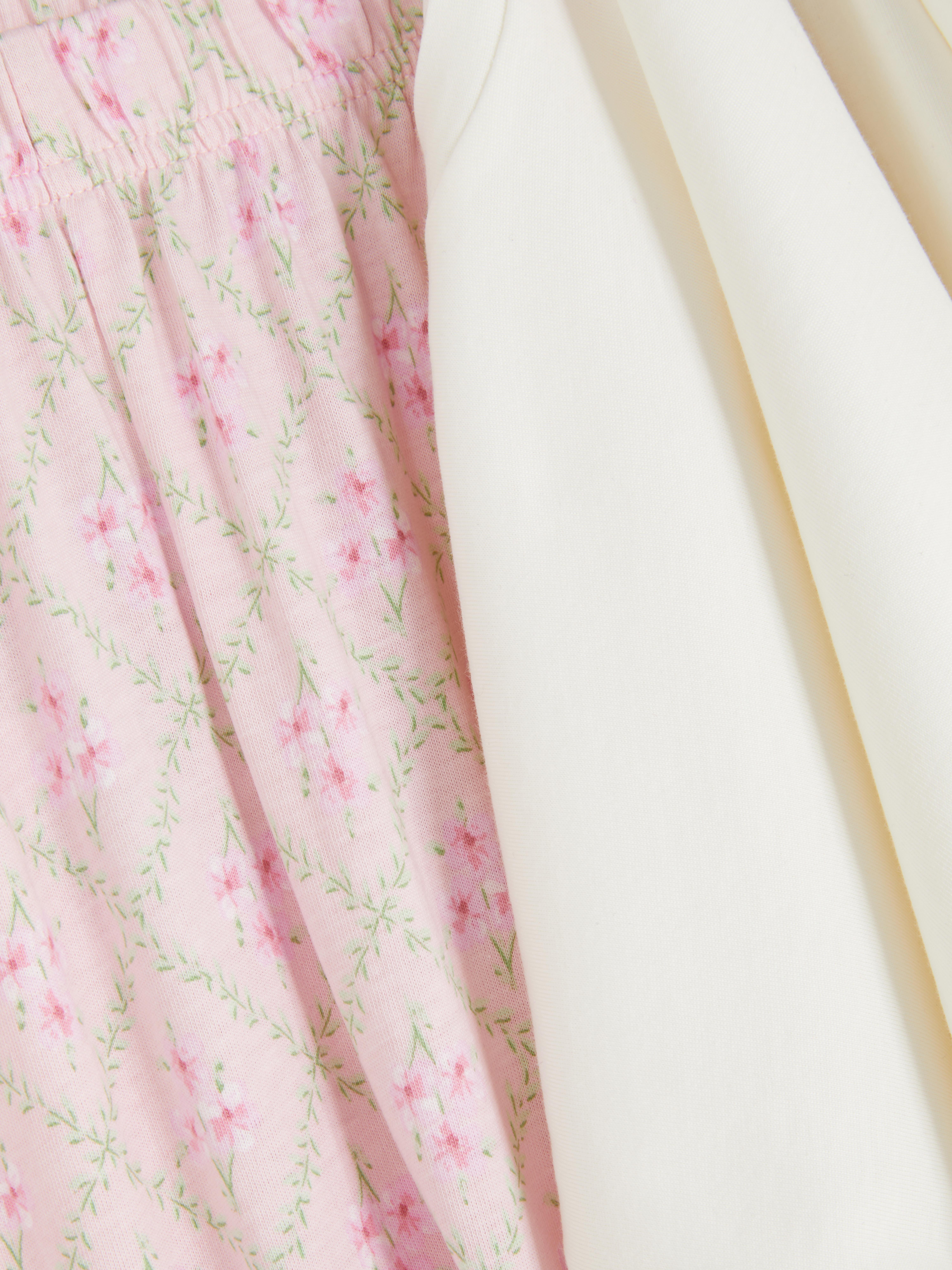 Pijama estampado de manga corta