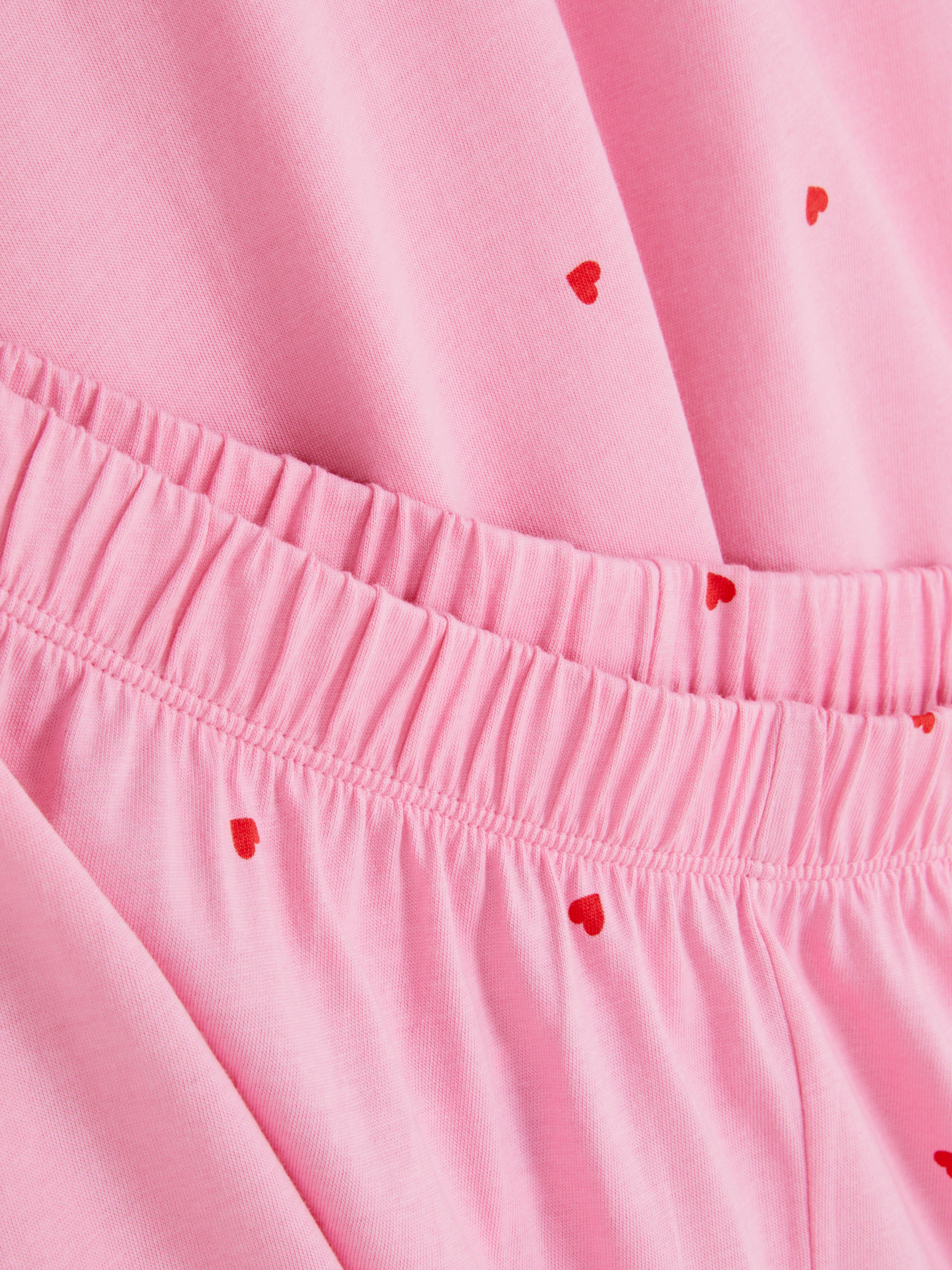 Pyjama imprimé à manches courtes