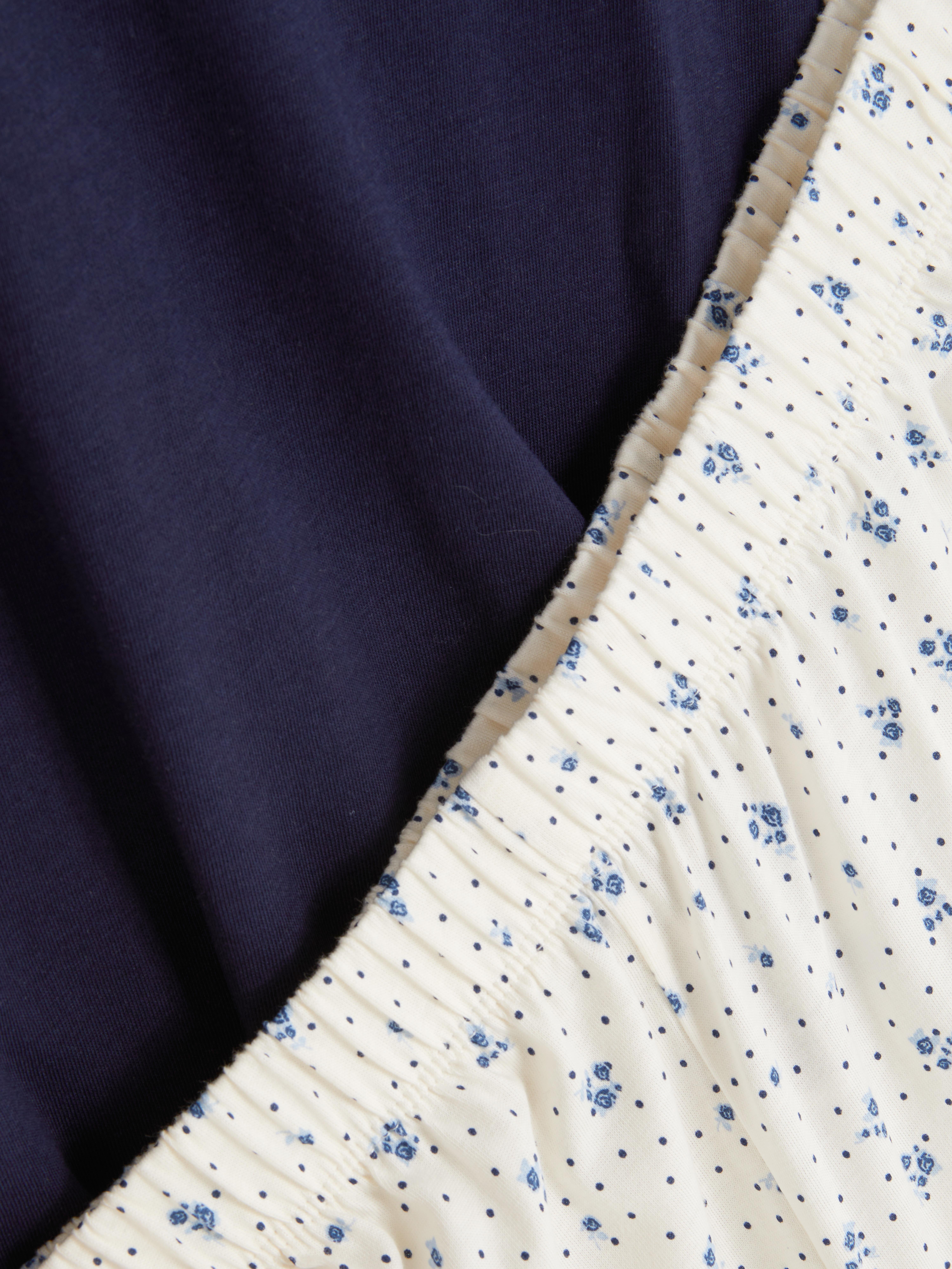 Pyjama imprimé à manches courtes