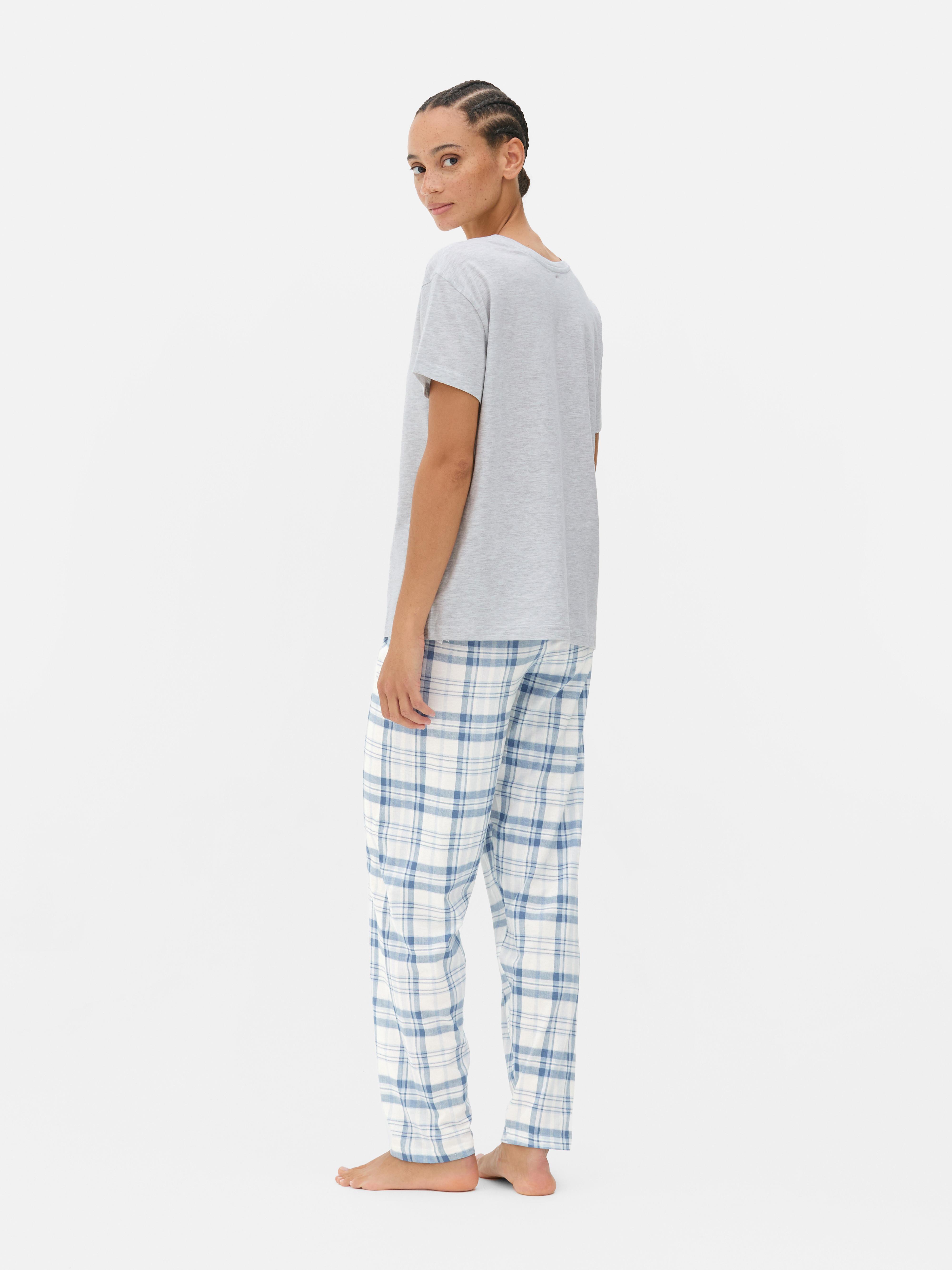 Pyjama imprimé à manches courtes