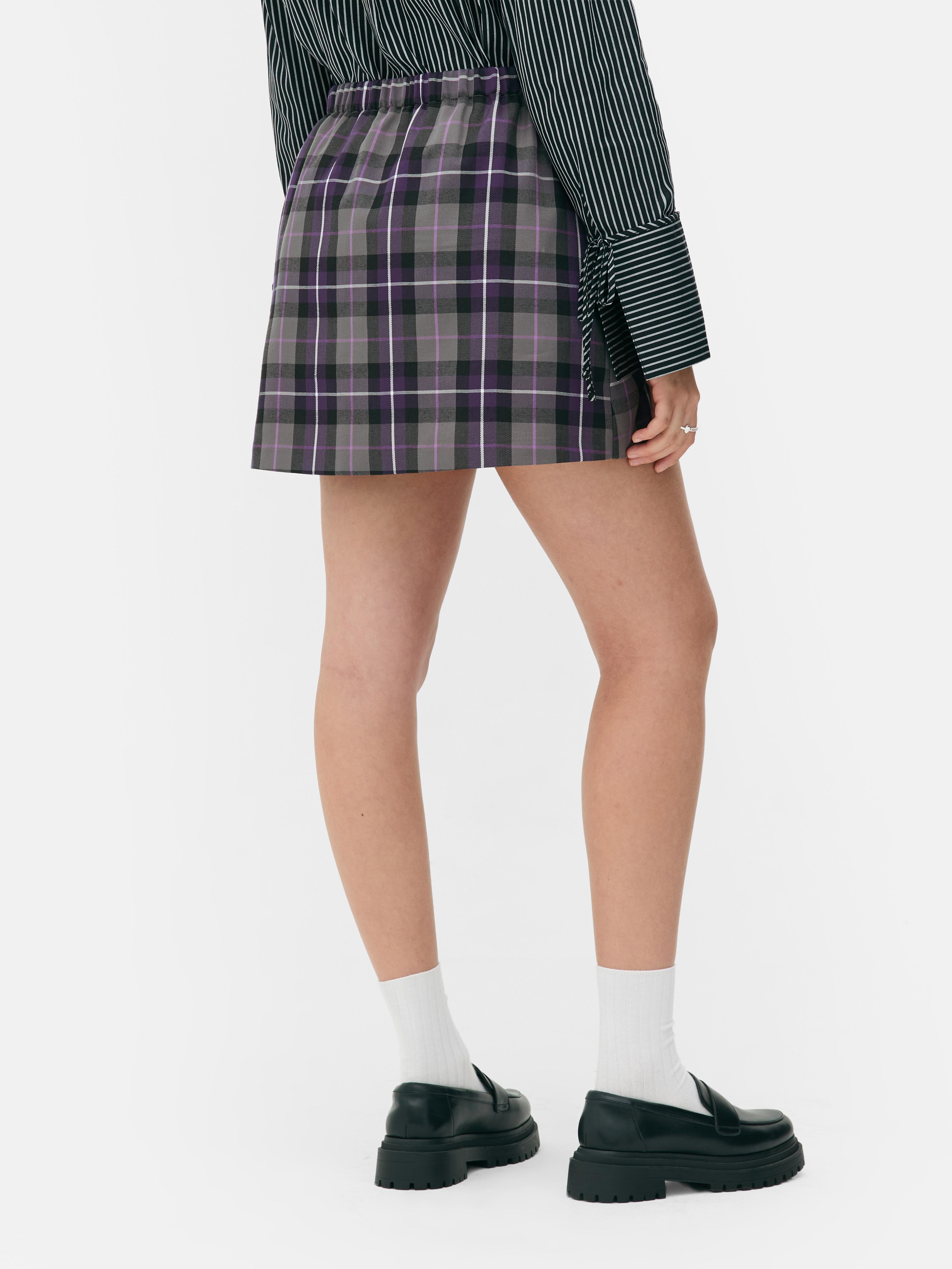 Colleen Atwood X Wednesday Buckle Mini Skirt