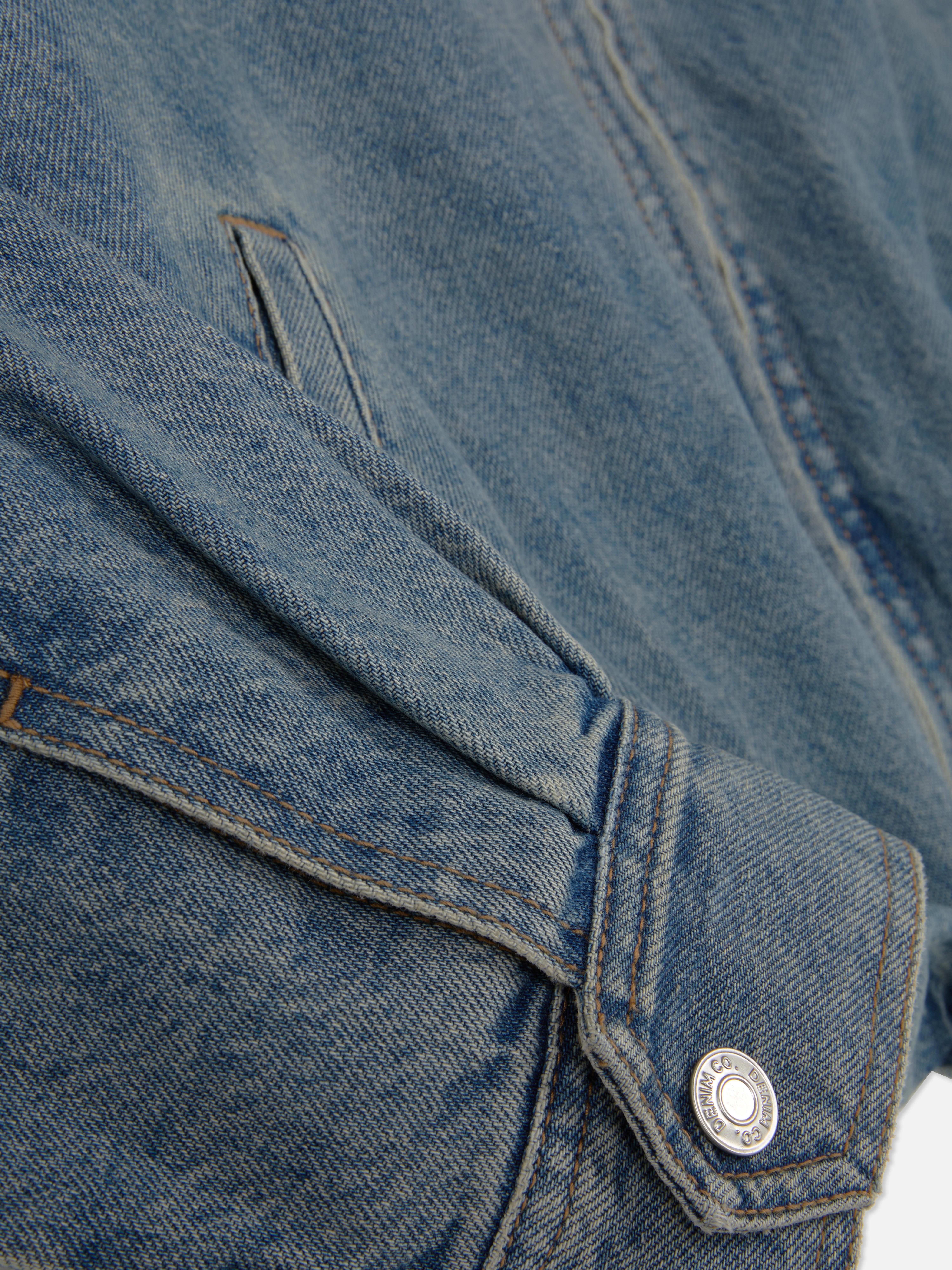 Denim Bomber Jacket