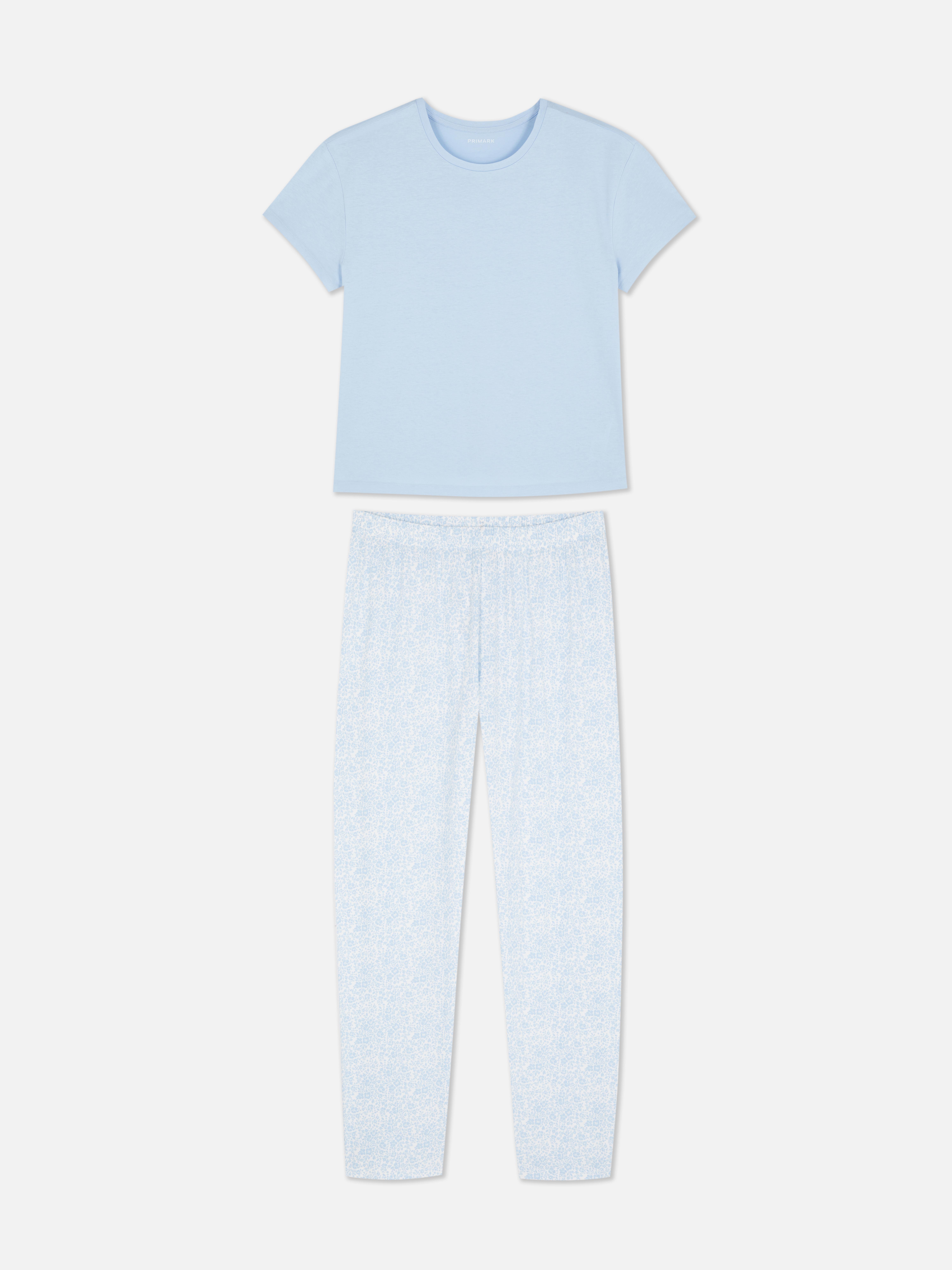 Piżama z krótkim rękawem z nadrukiem