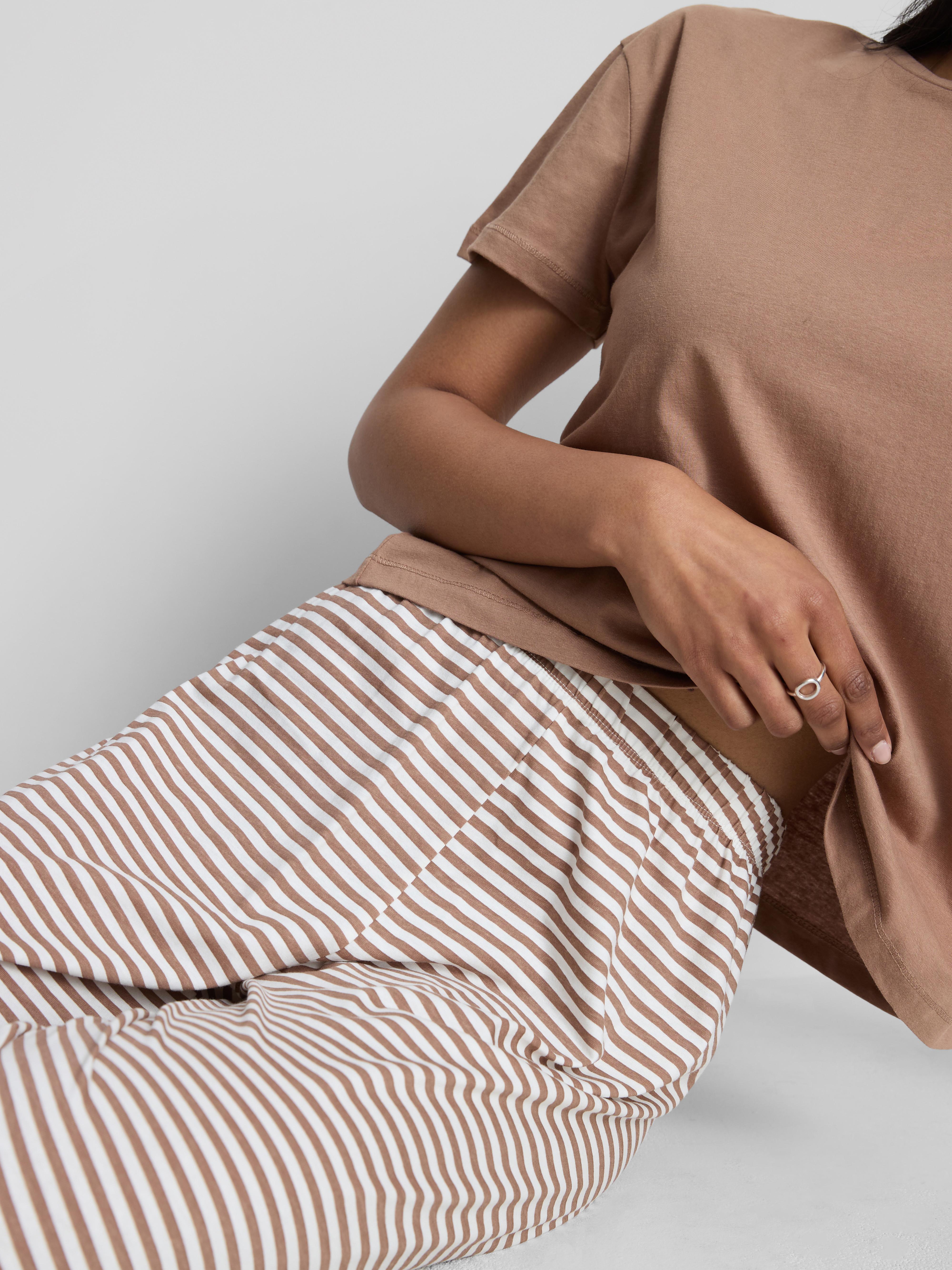 Printed Short Sleeve Pyjama Set