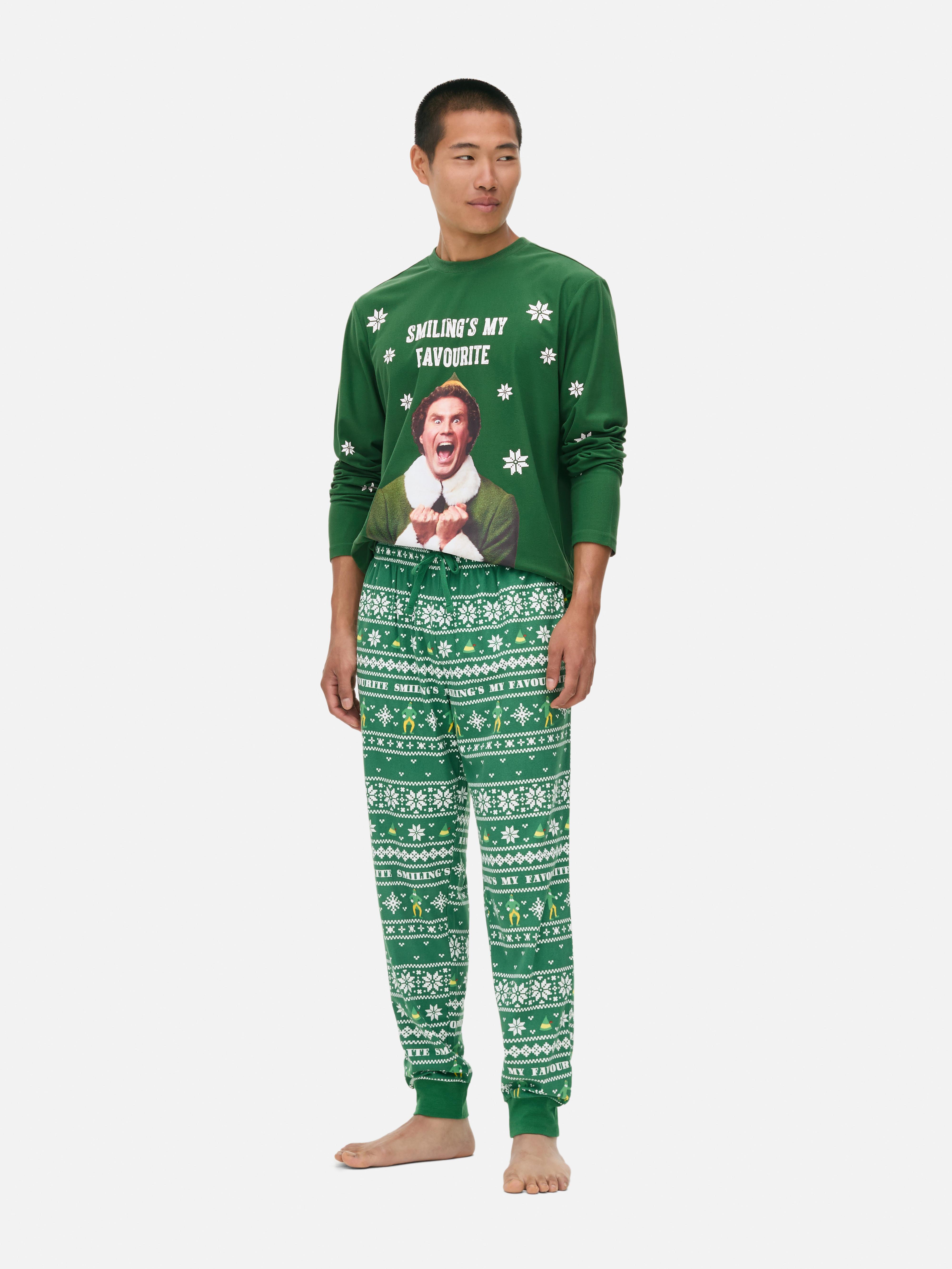 Langer „Buddy – Der Weihnachtself“ Schlafanzug
