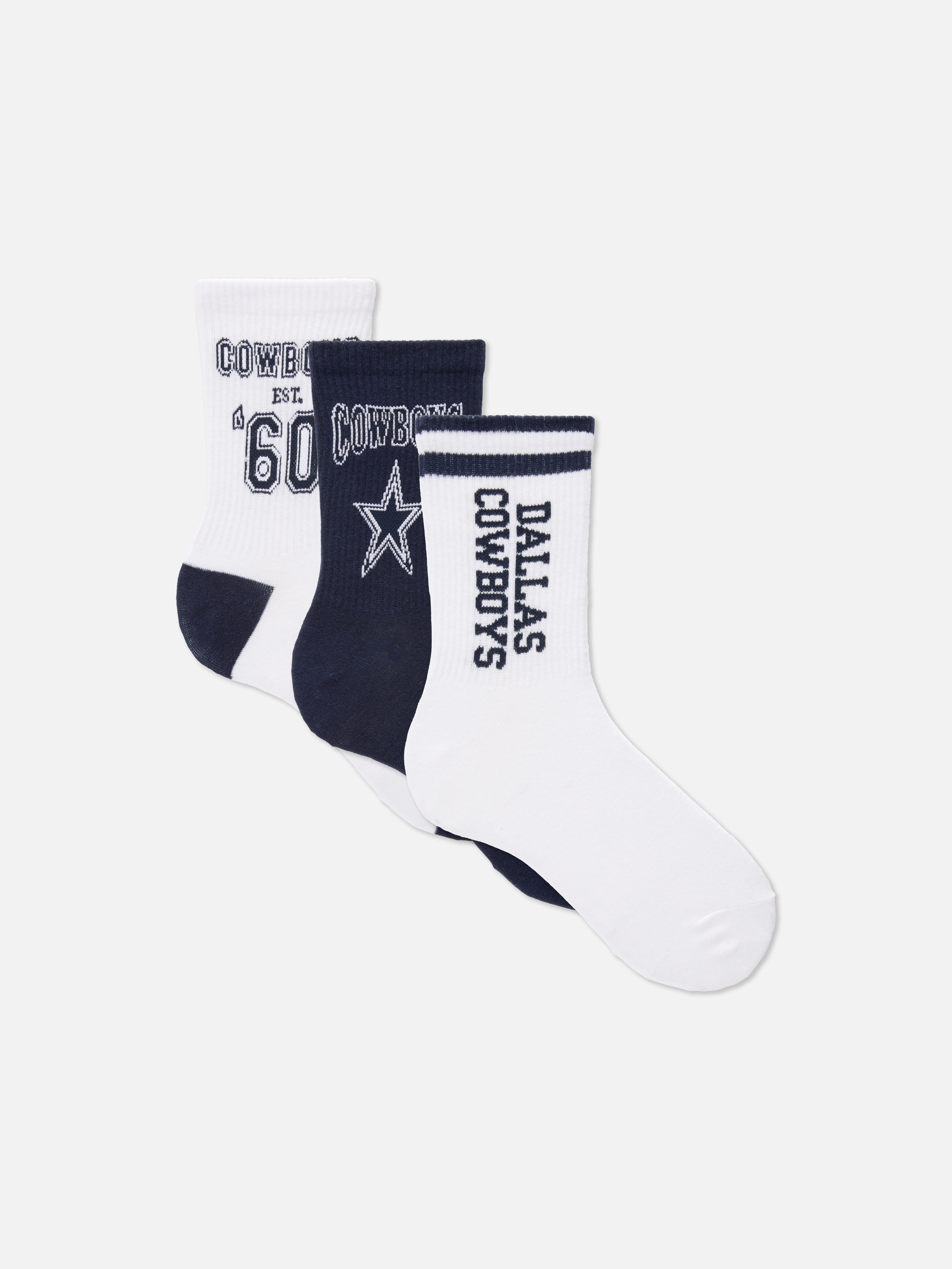 Nogavice Dallas Cowboys, 3 pari