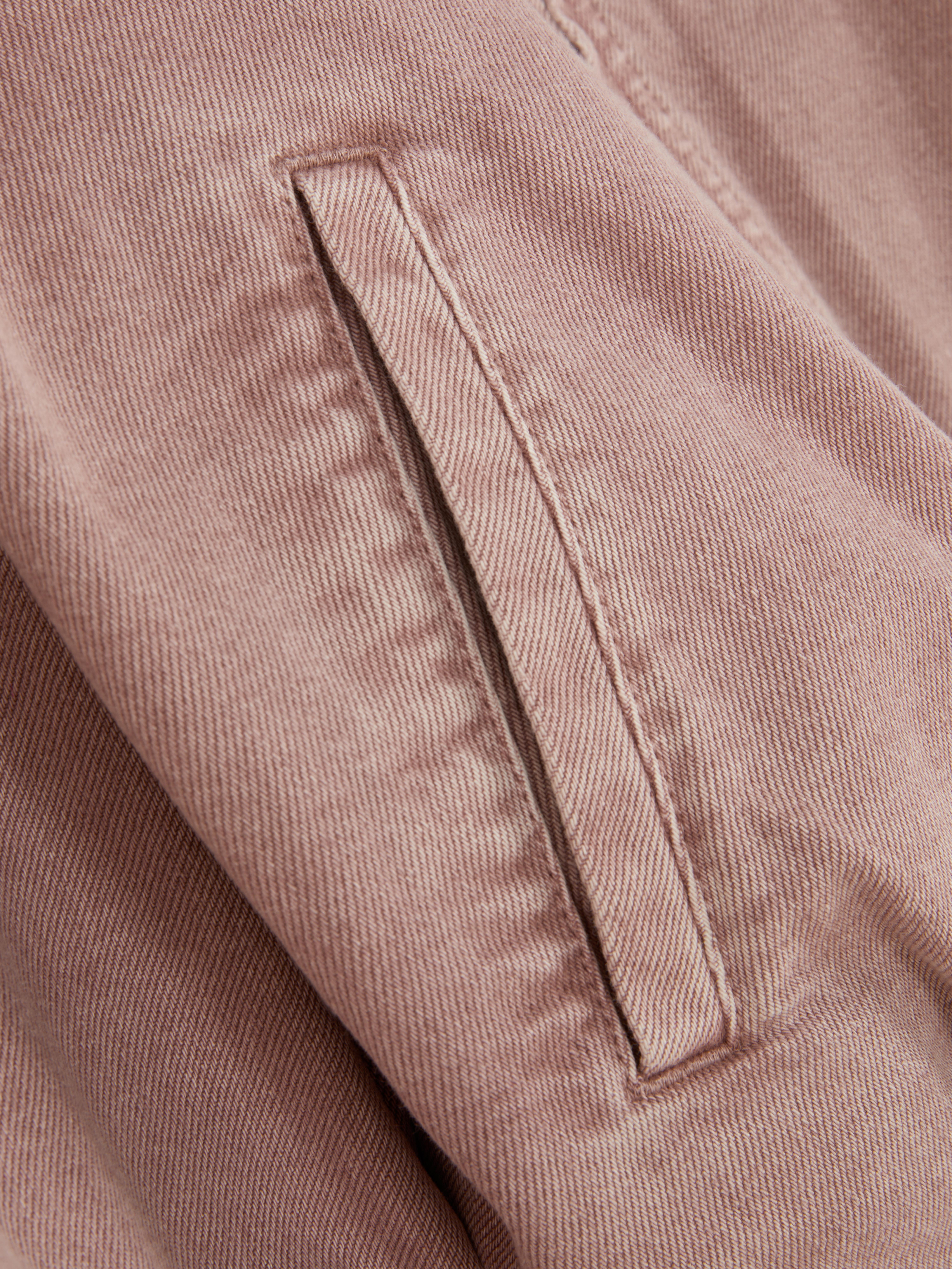 Kort bomberjack van corduroy