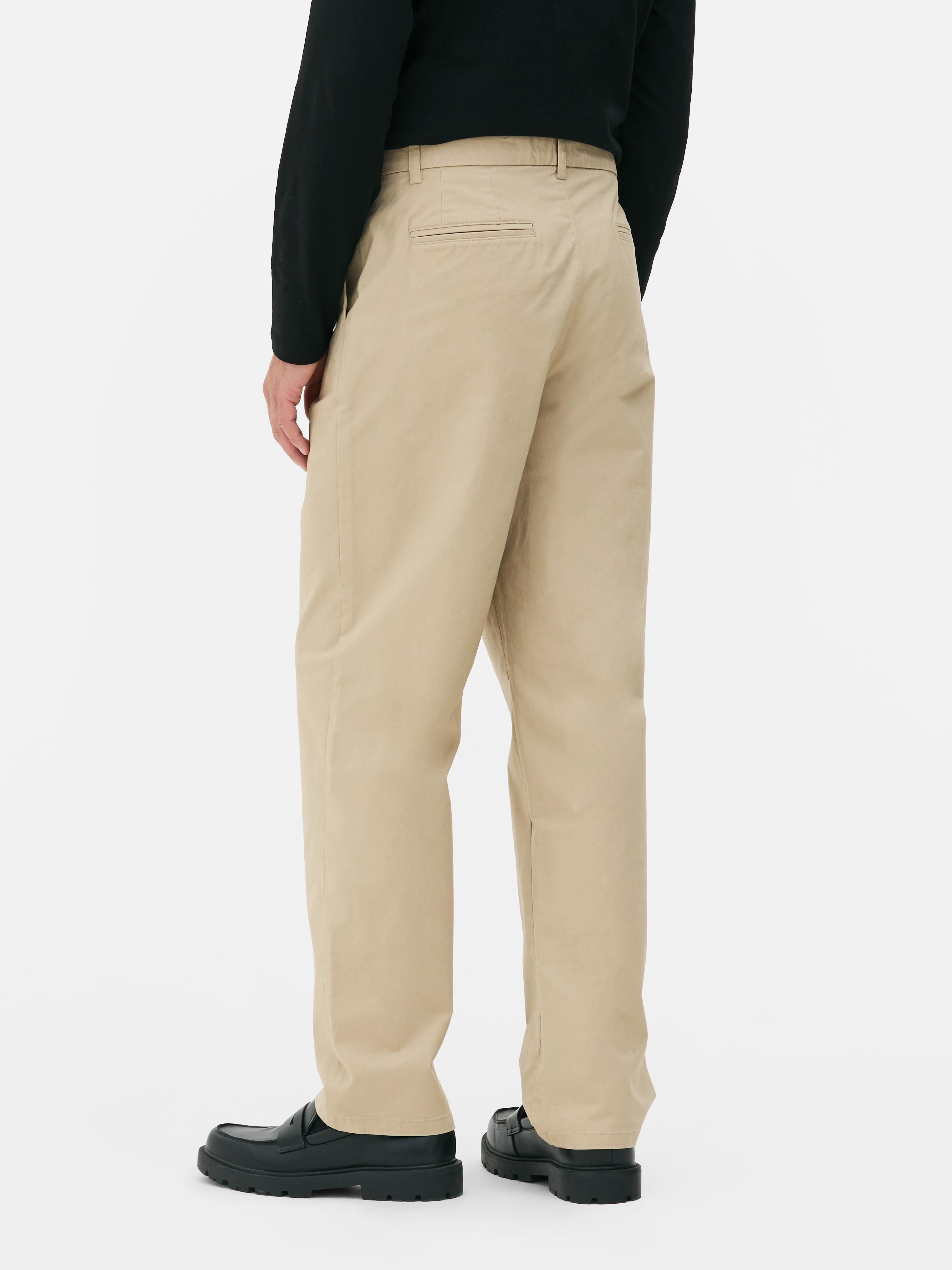 Straight-Leg Chino Trousers