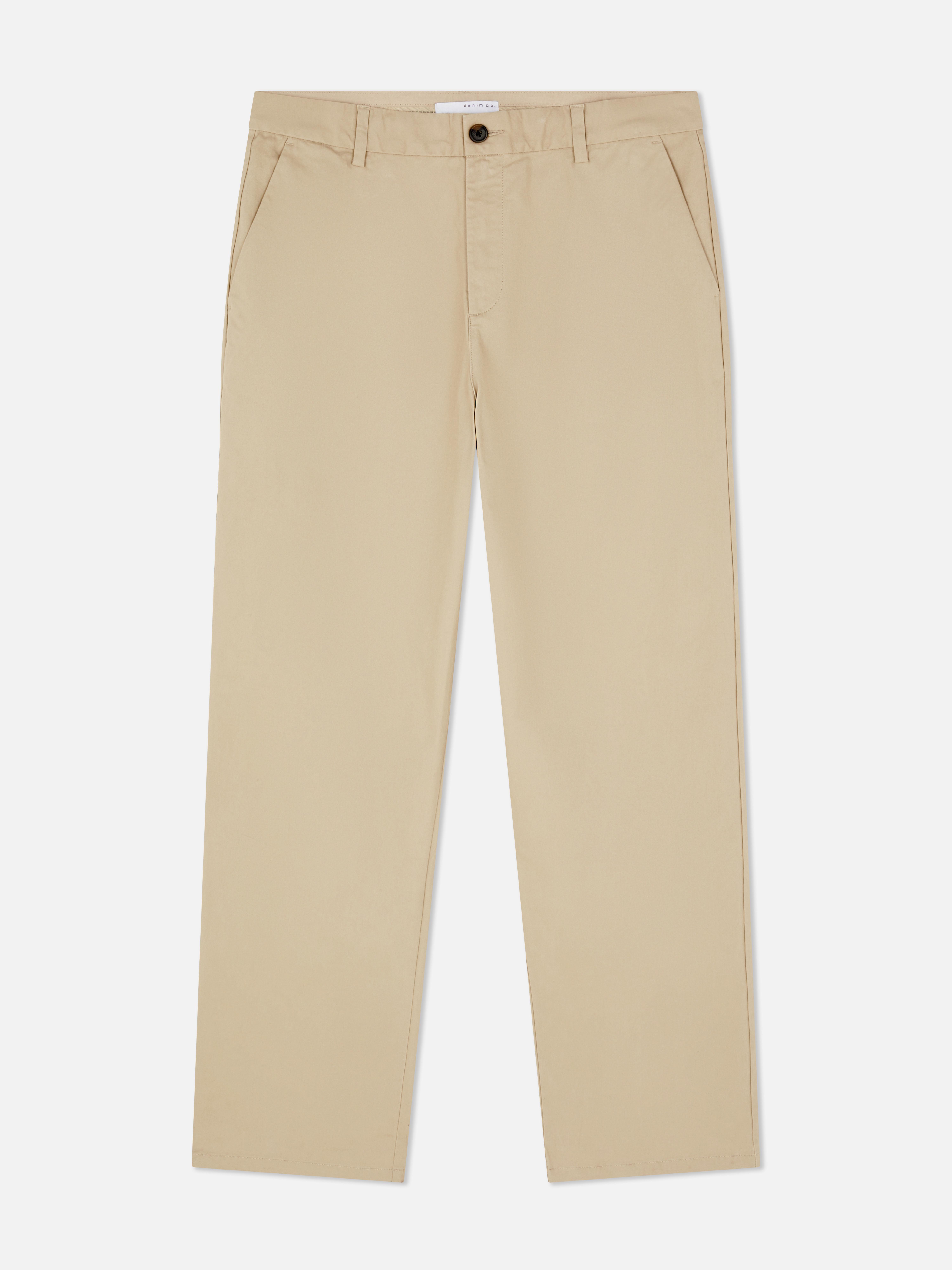 Straight-Leg Chino Trousers