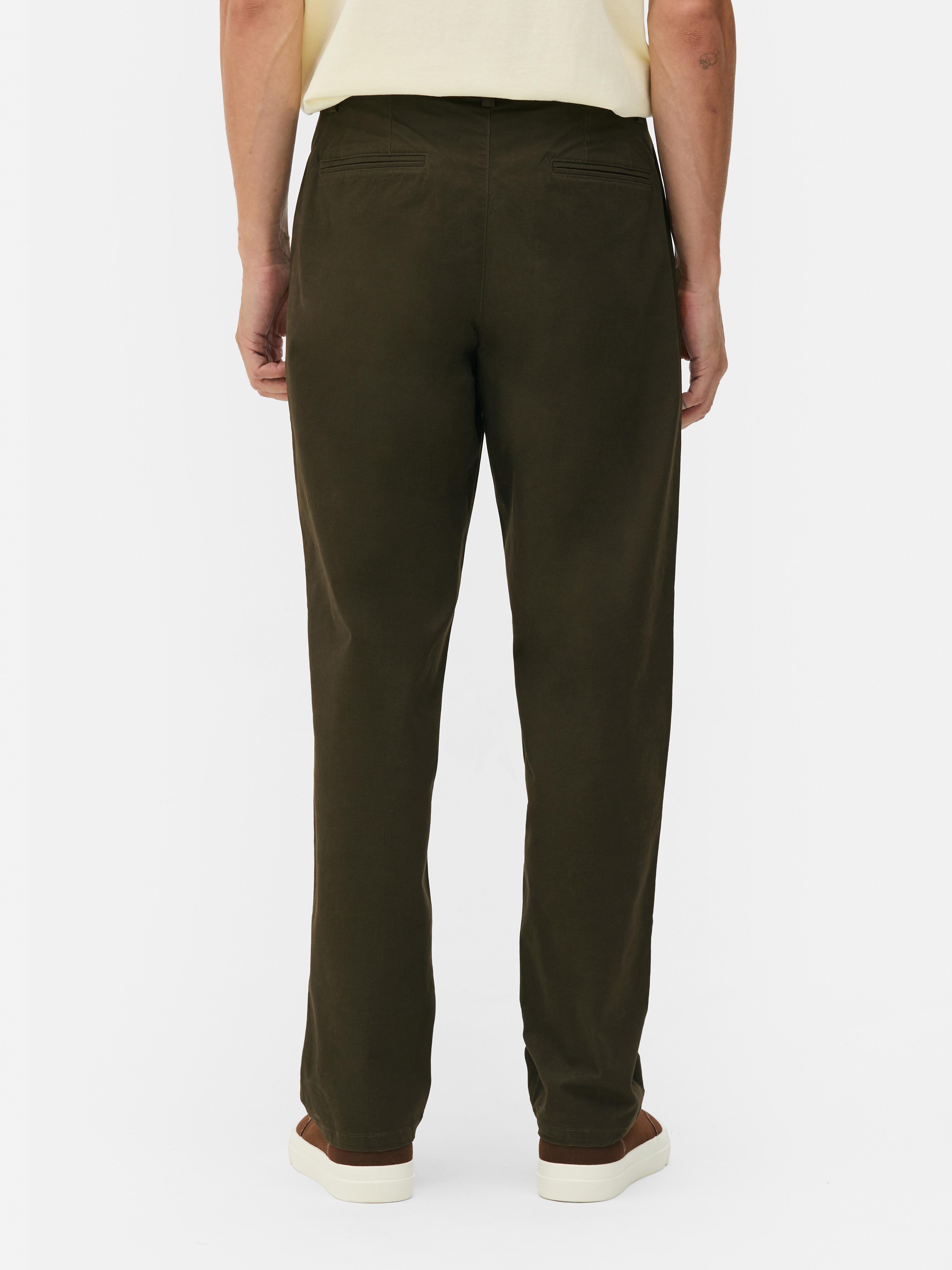Straight-Leg Chino Trousers