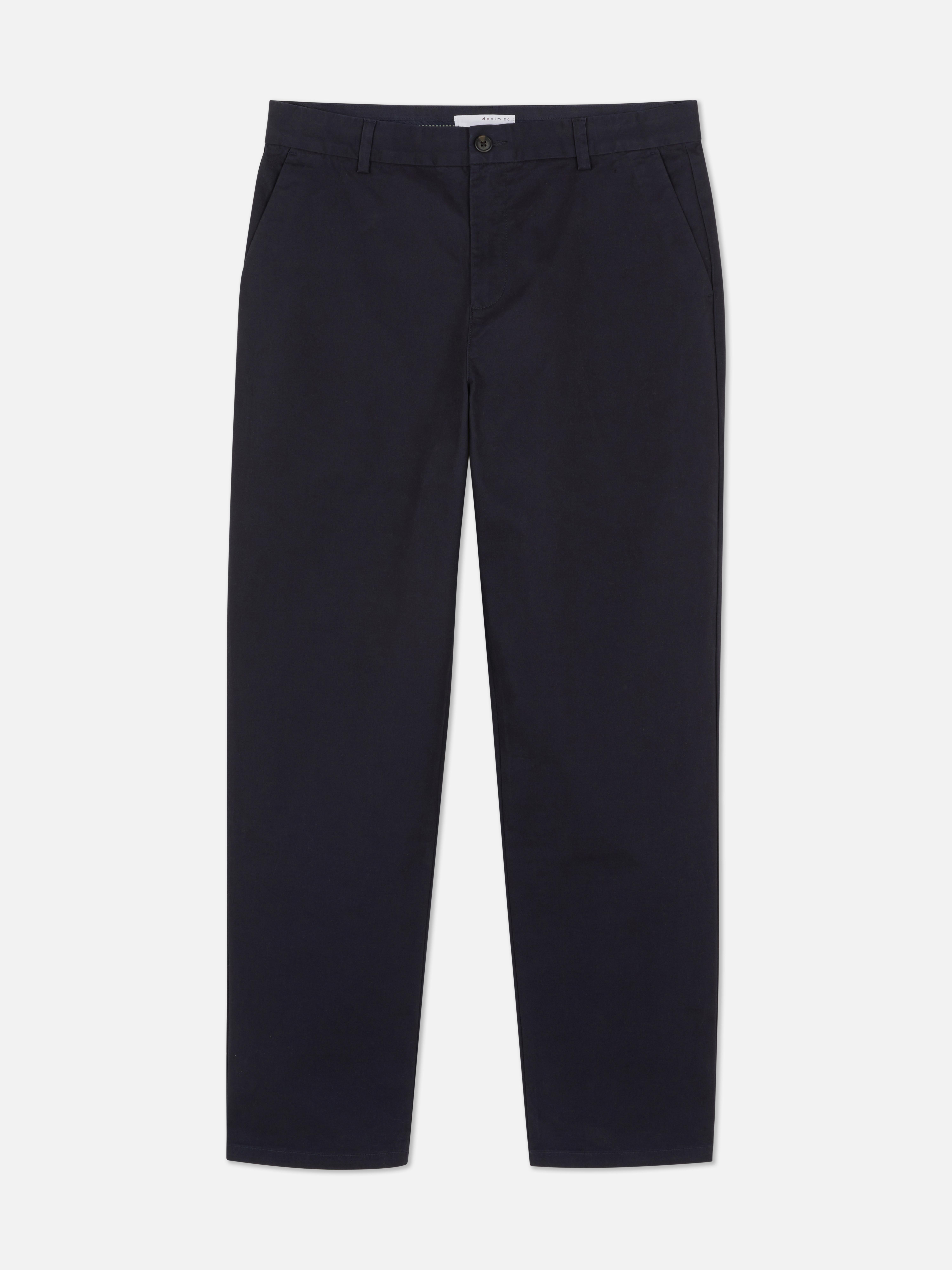 Straight-Leg Chino Trousers