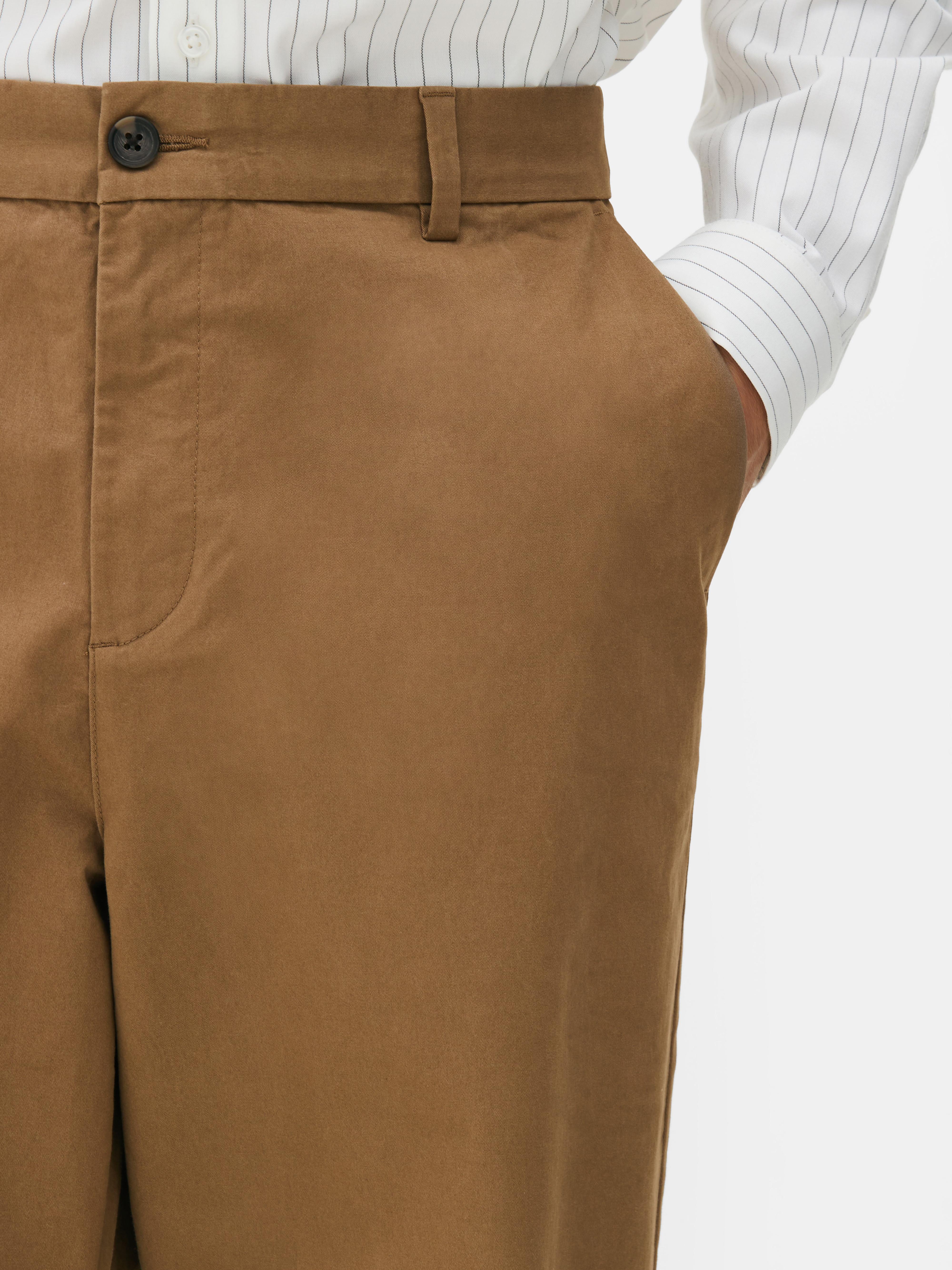 Straight-Leg Chino Trousers
