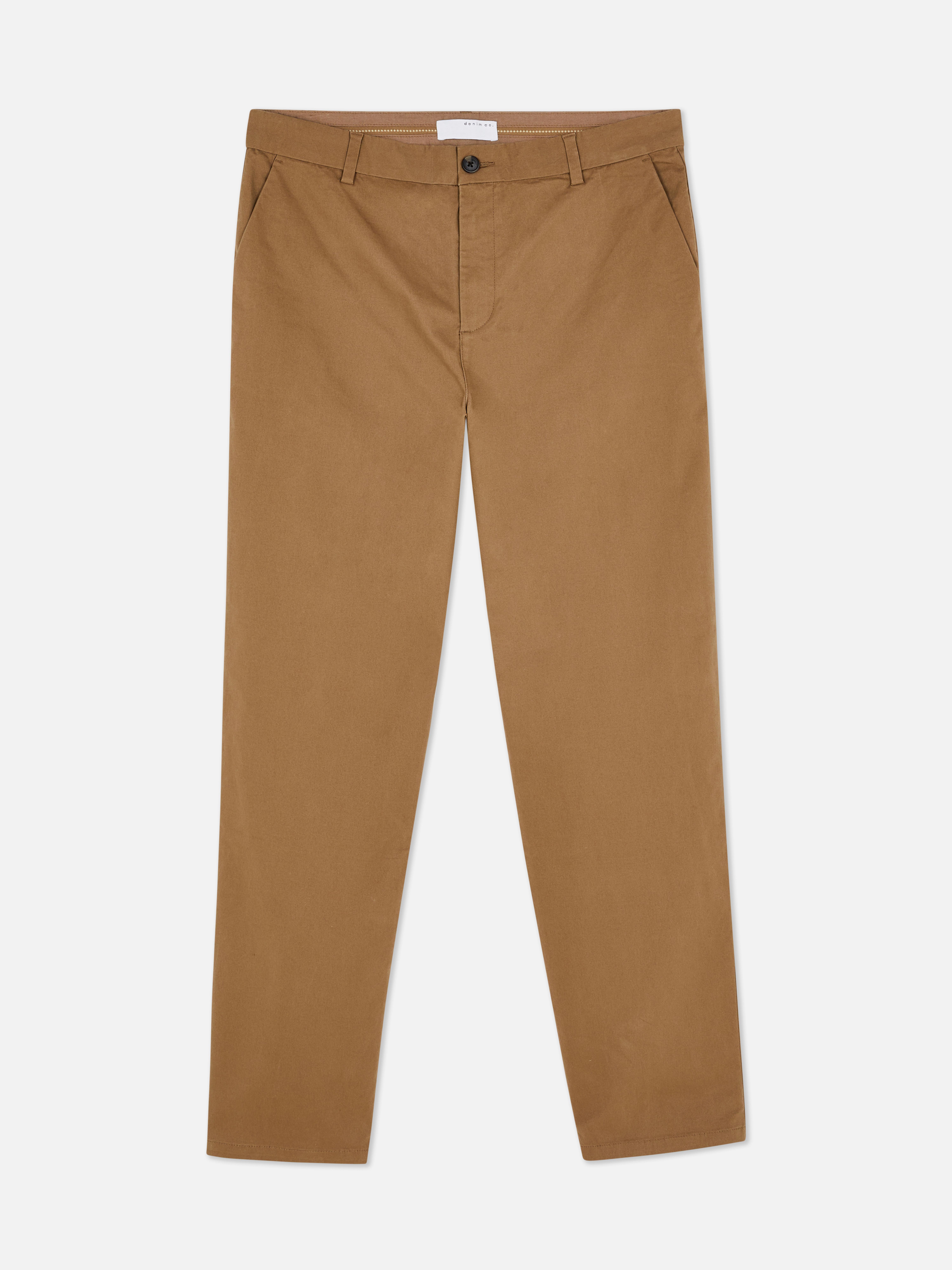 Straight-Leg Chino Trousers