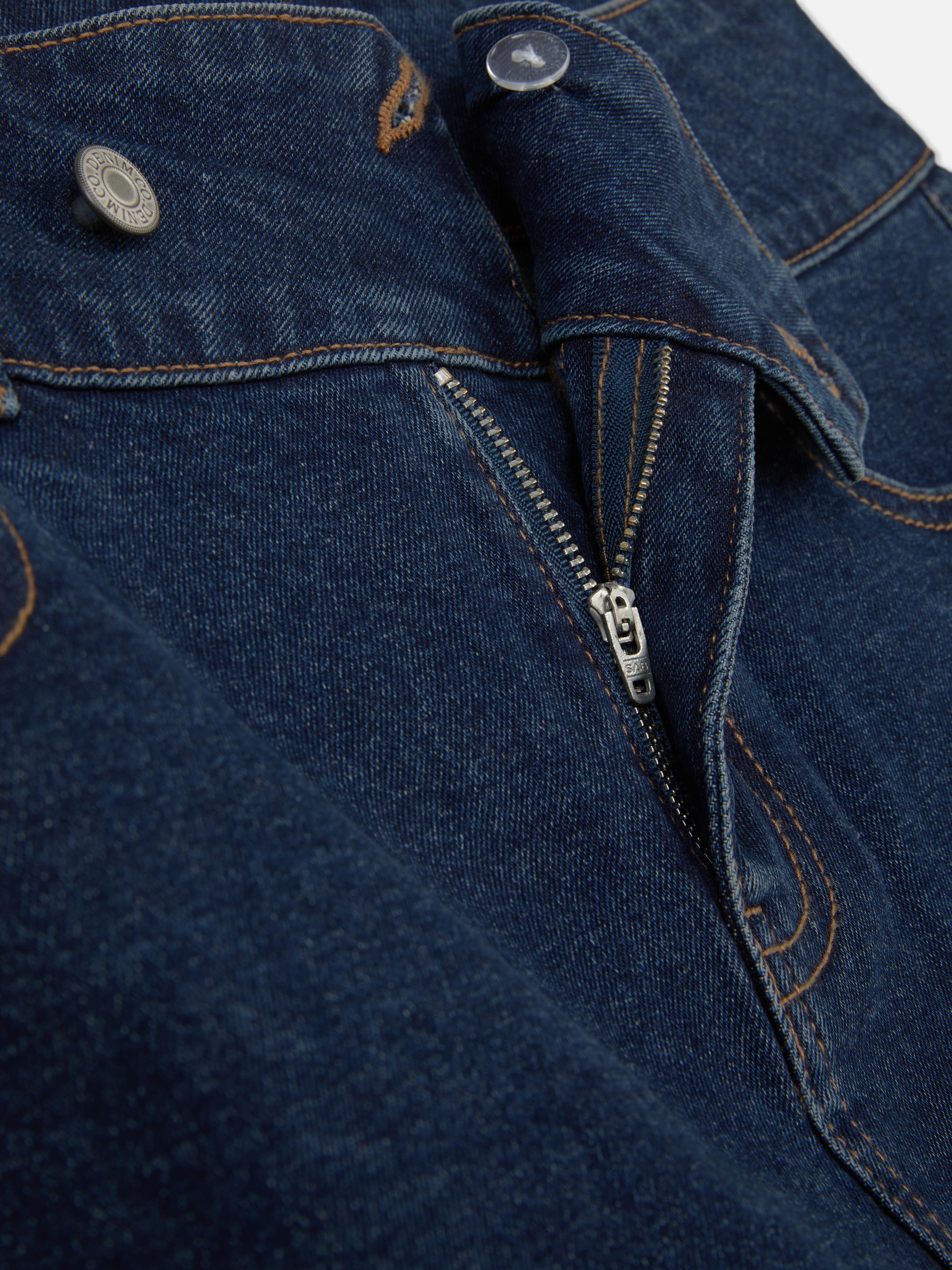 Denim Micro Mini Skirt