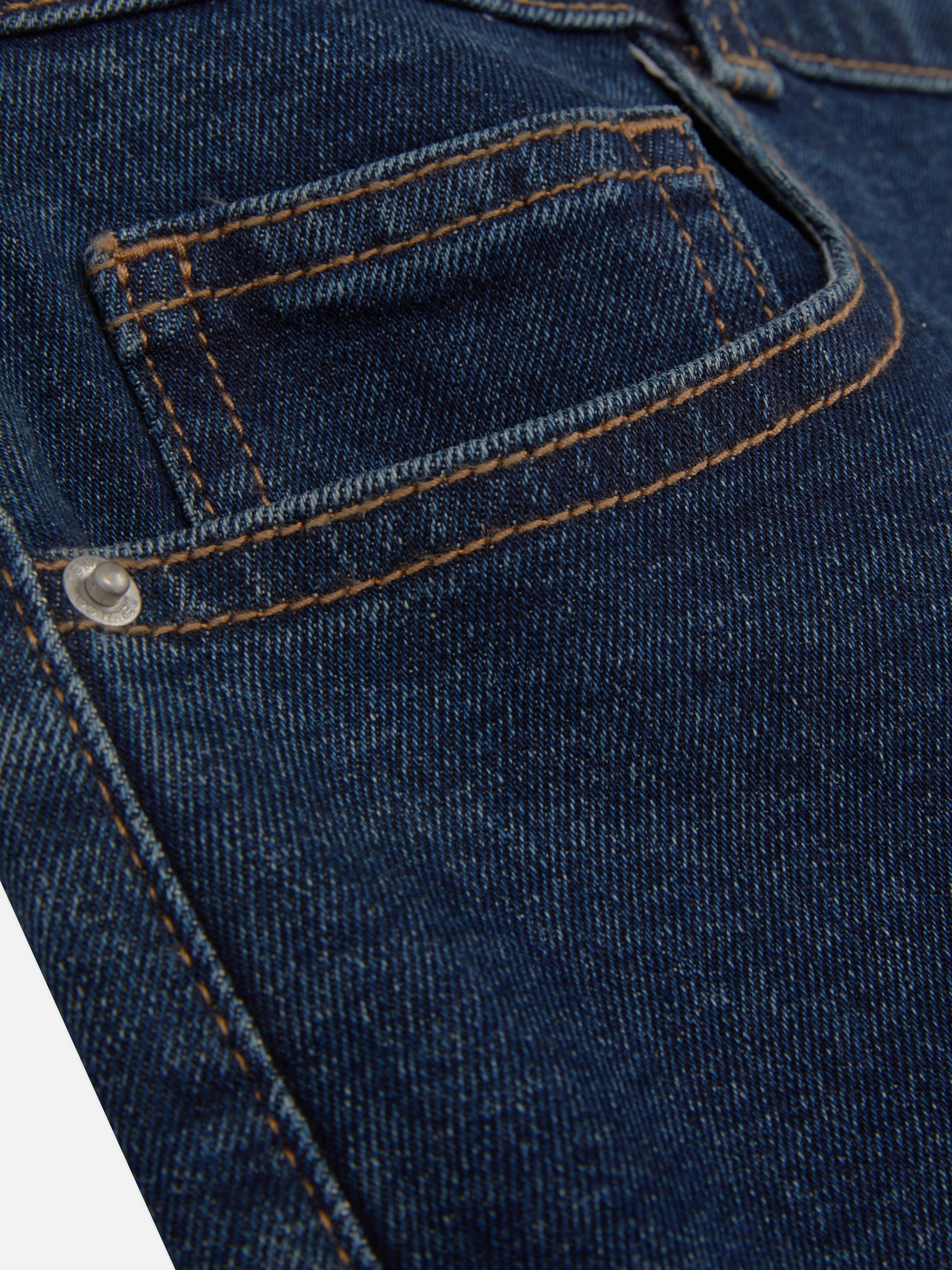 Denim Micro Mini Skirt