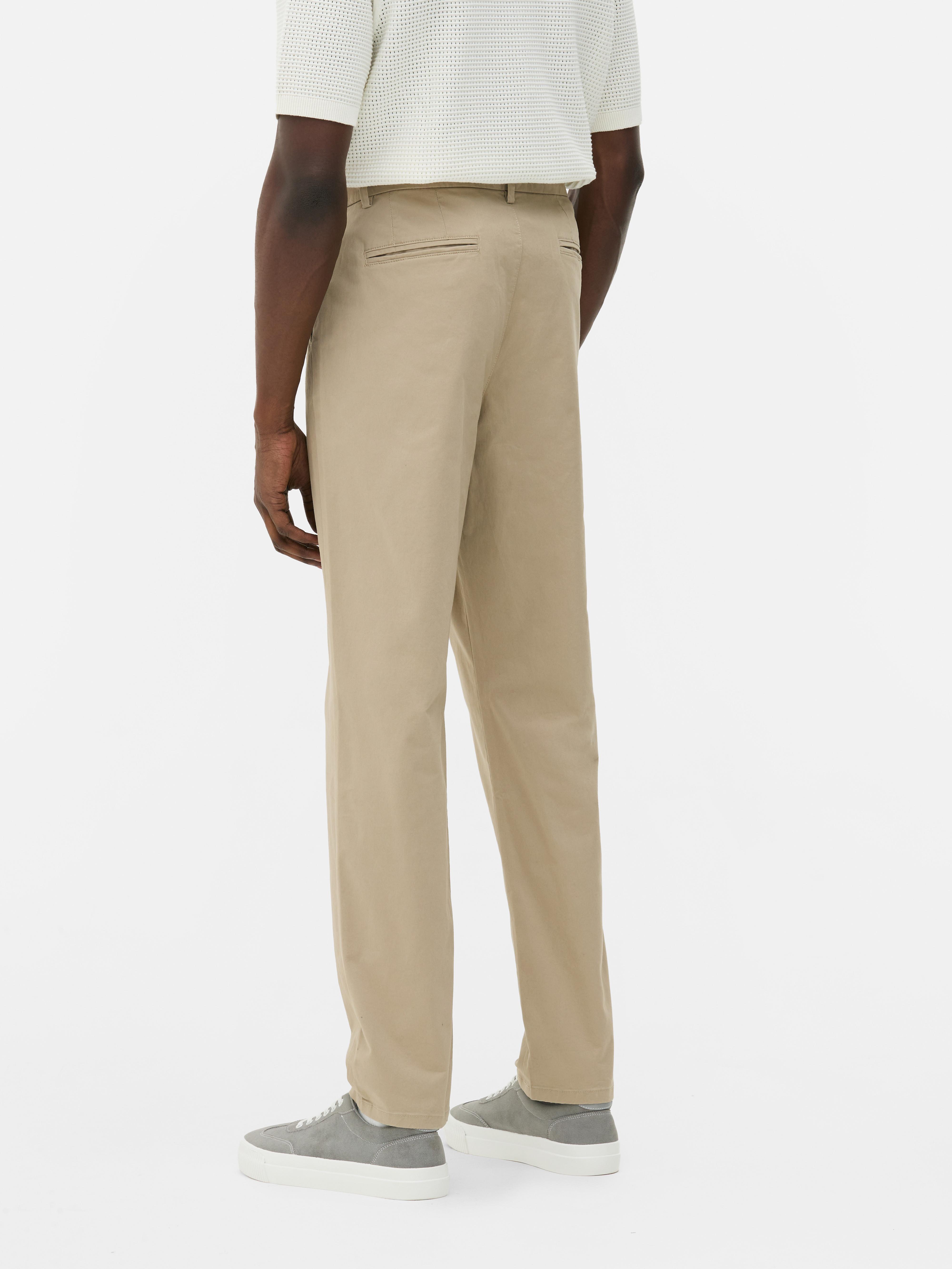 Pantalon chino coupe slim
