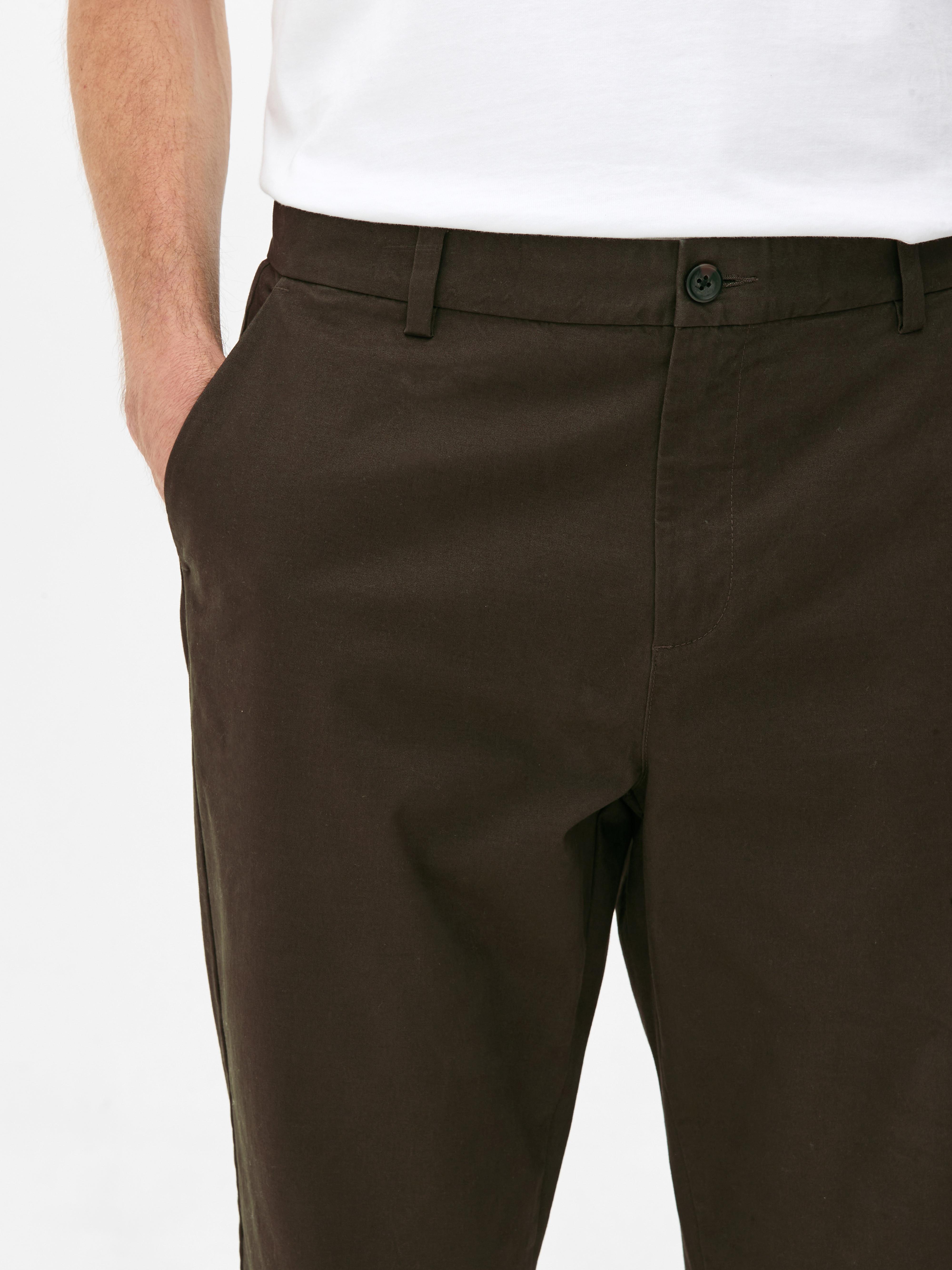 Slim fit chinobroek