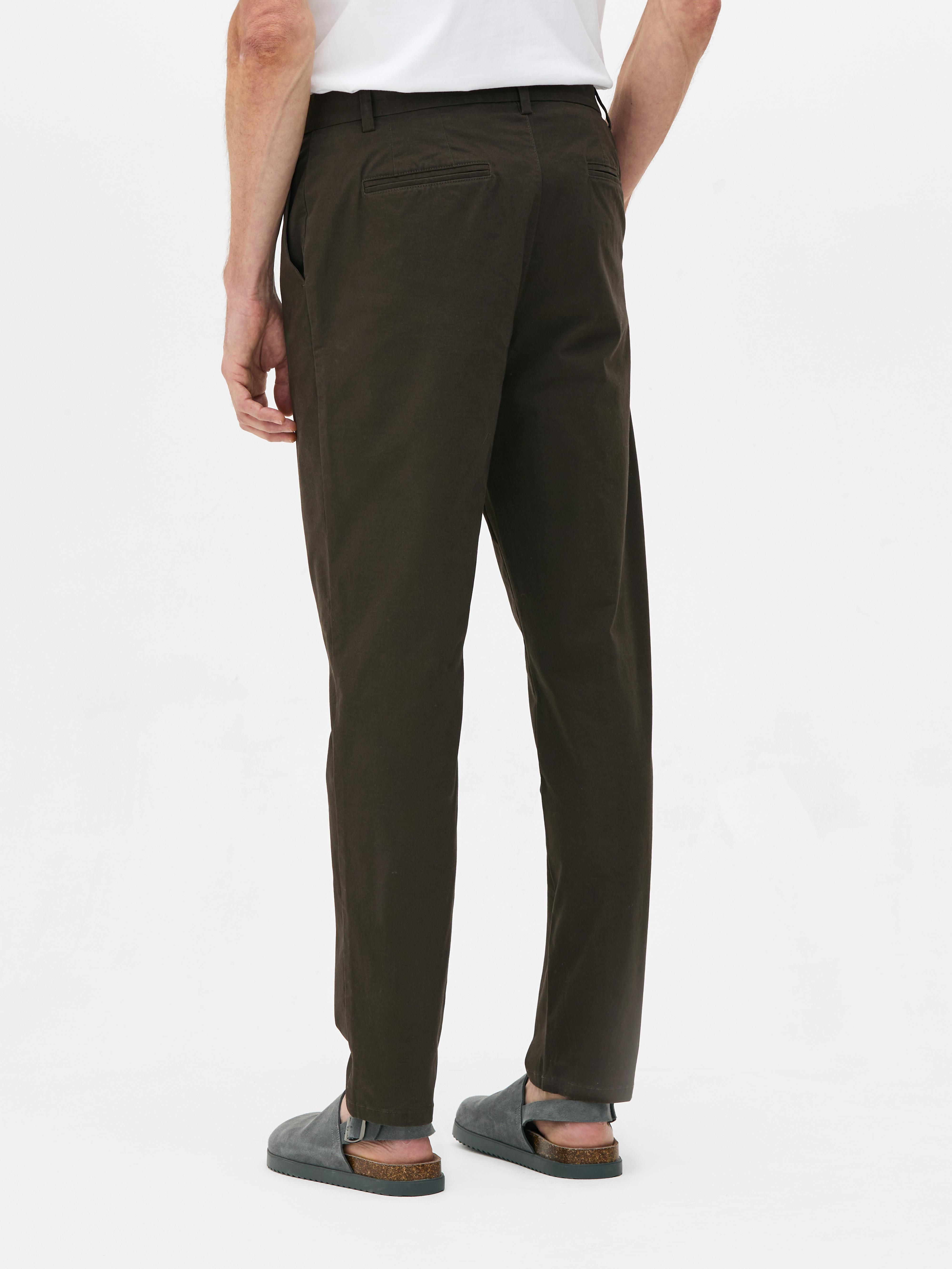 Slim fit chinobroek