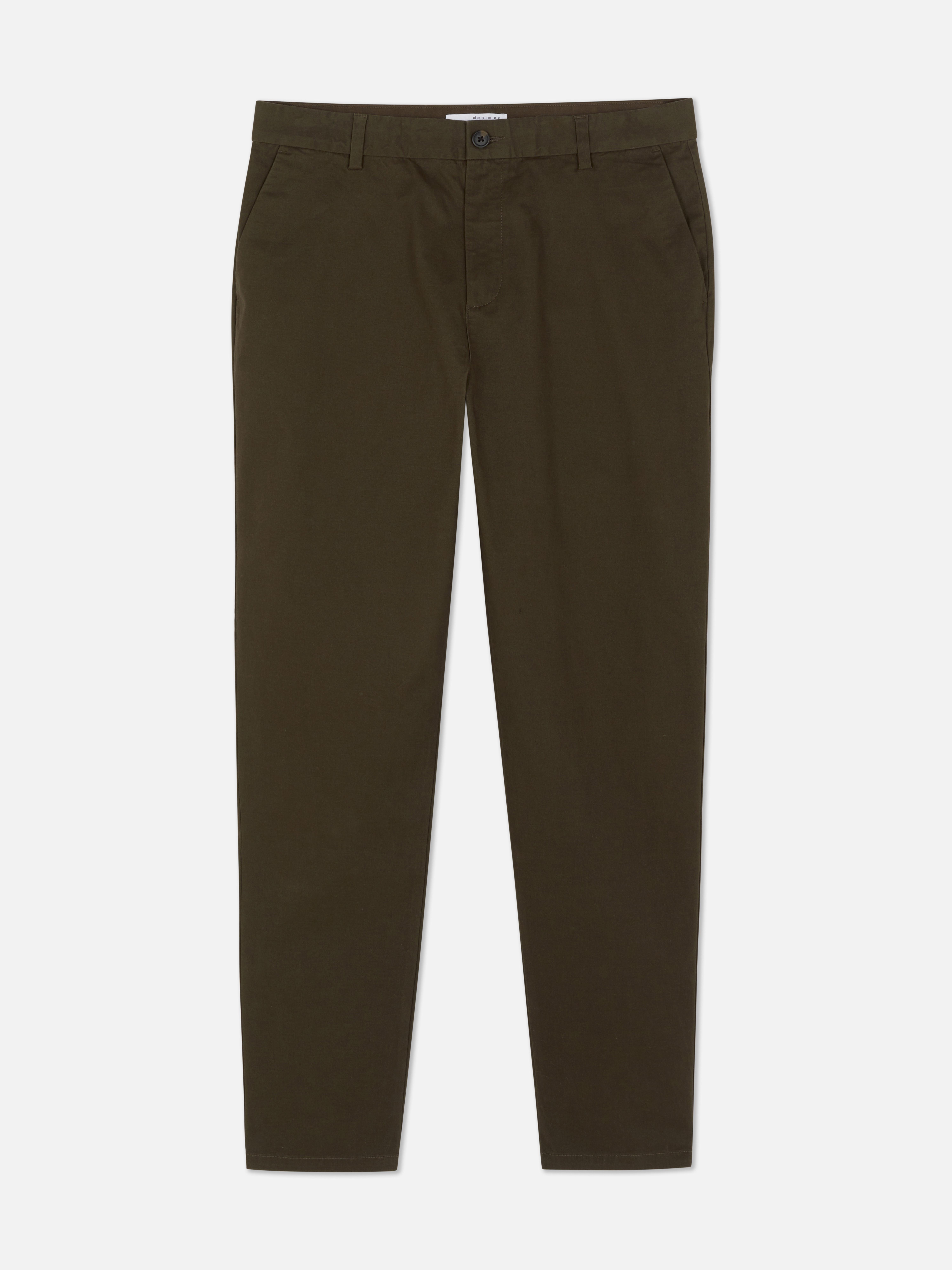 Slim fit chinobroek
