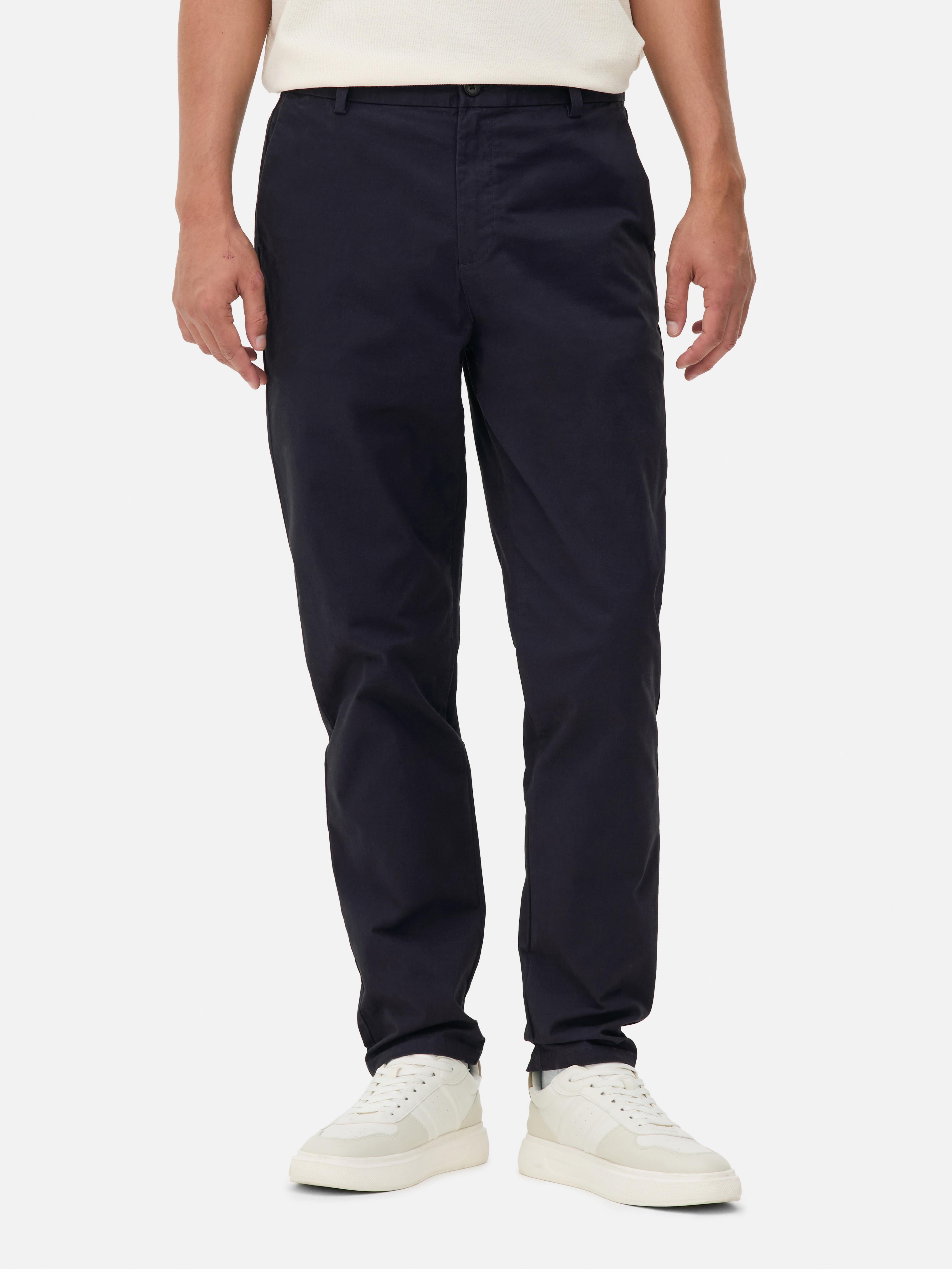 Pantalones chinos entallados