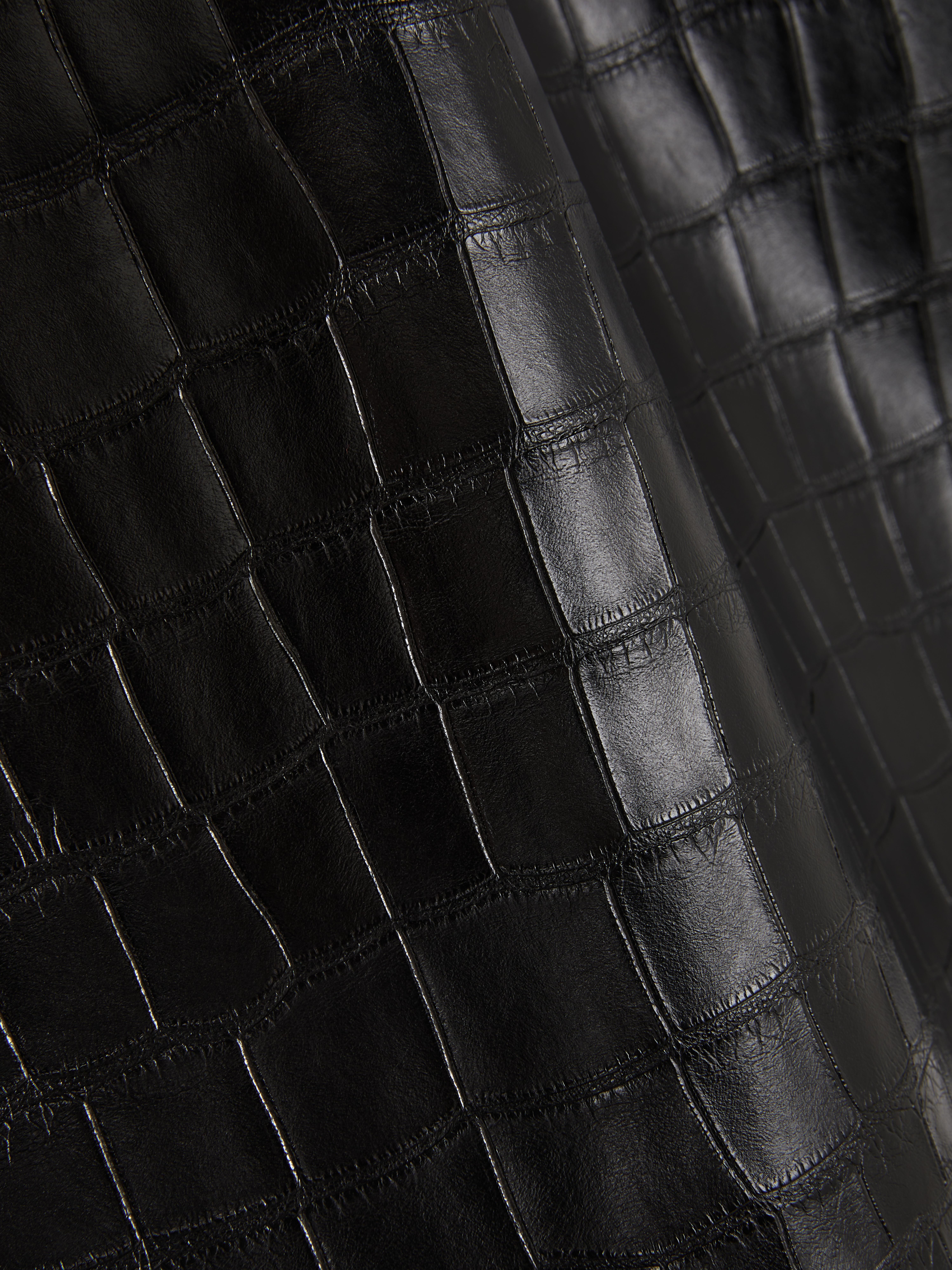 7-15yrs | Faux Croc Skirt