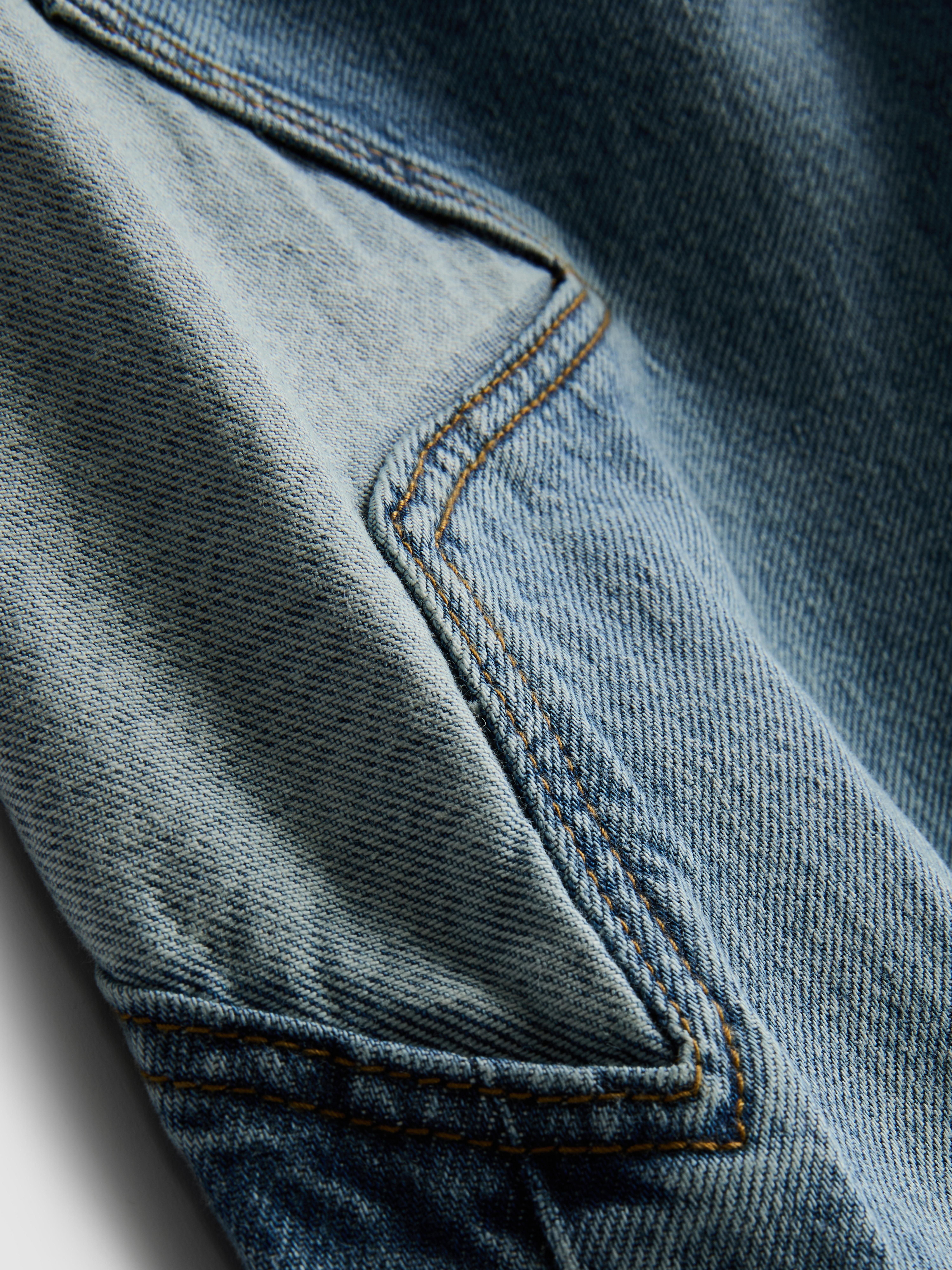 7-15yrs | Star Patch Wide Leg Jeans