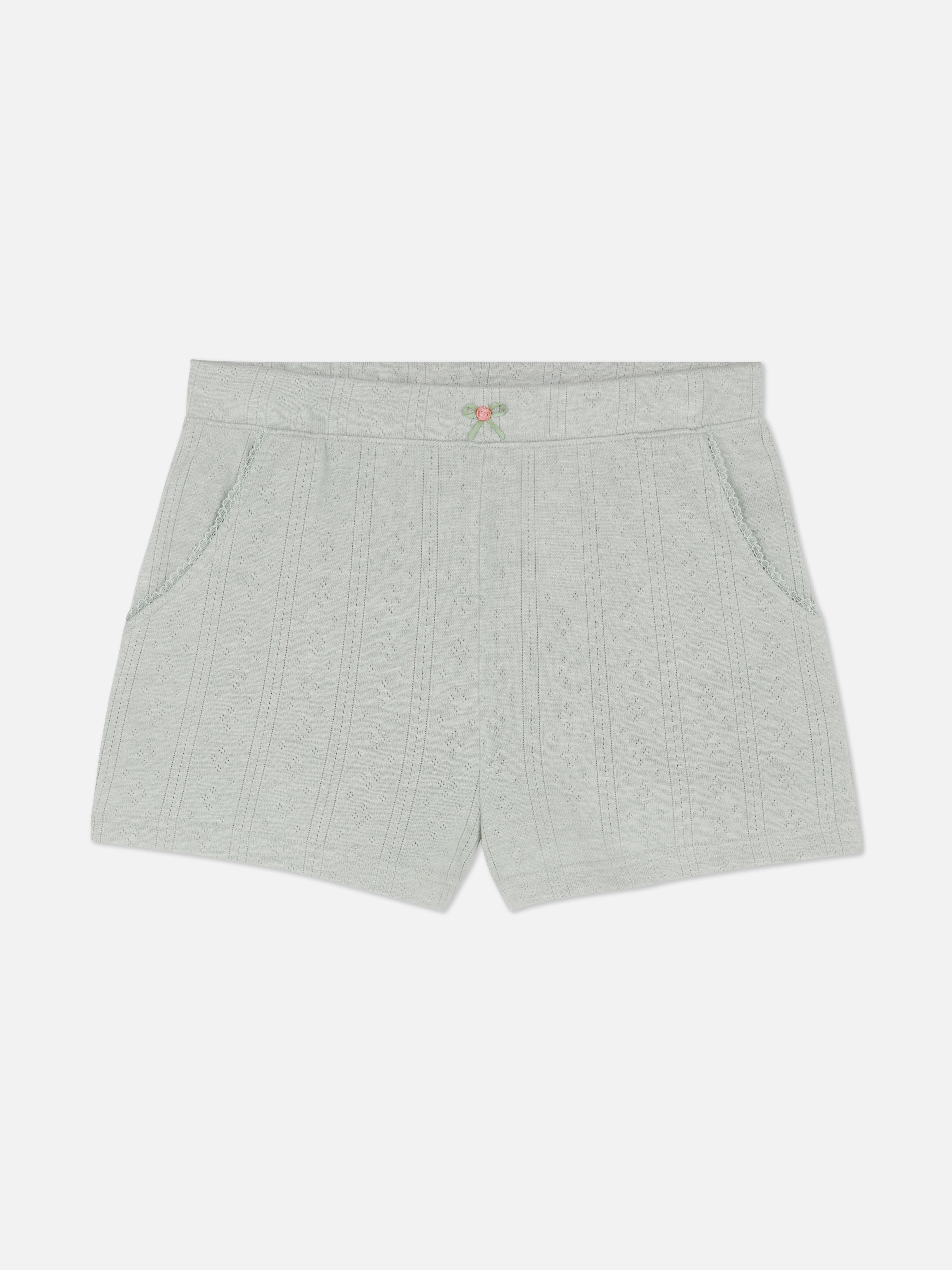 Pantaloncini del pigiama traforati
