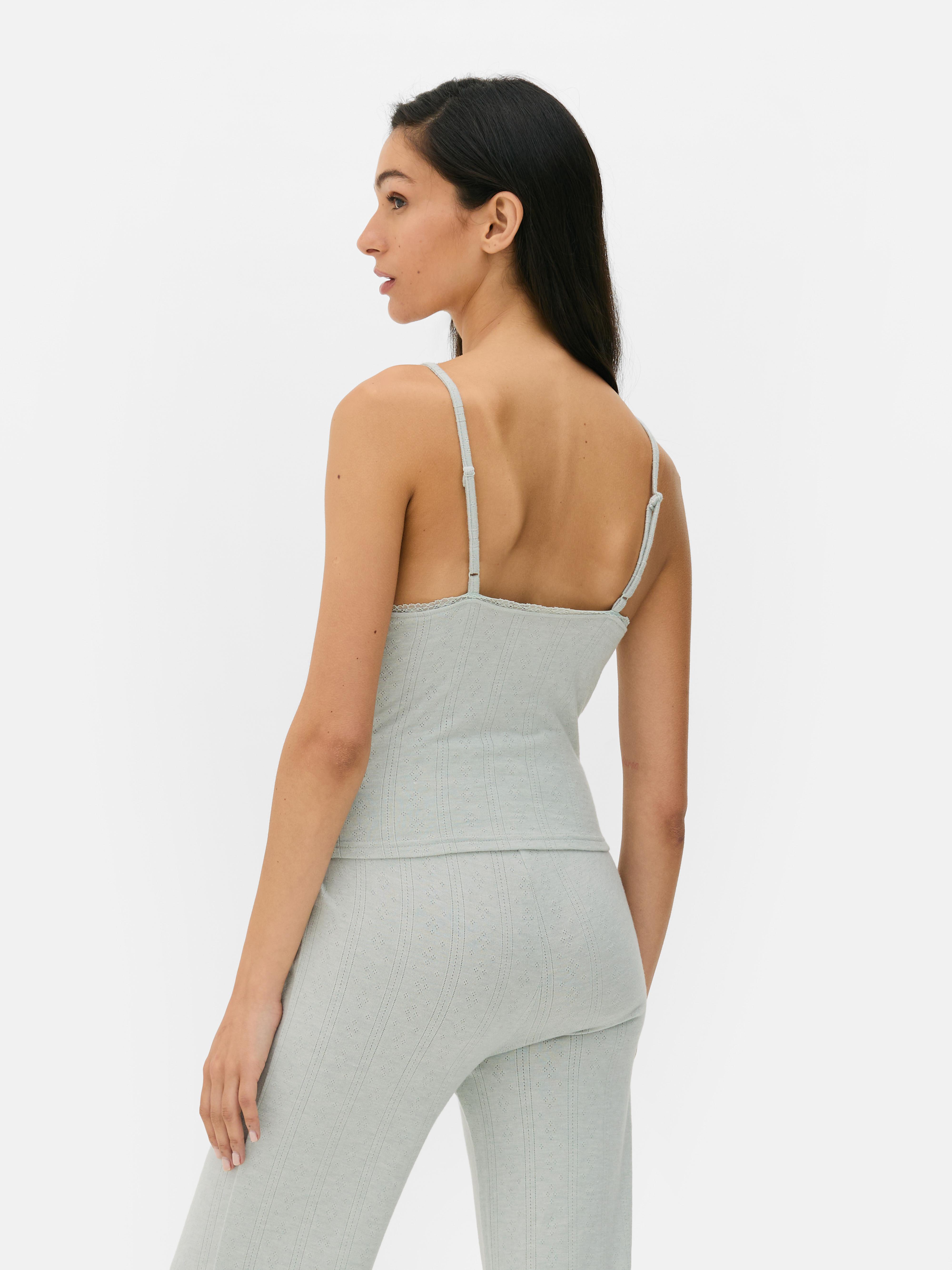 Pointelle Cami Top