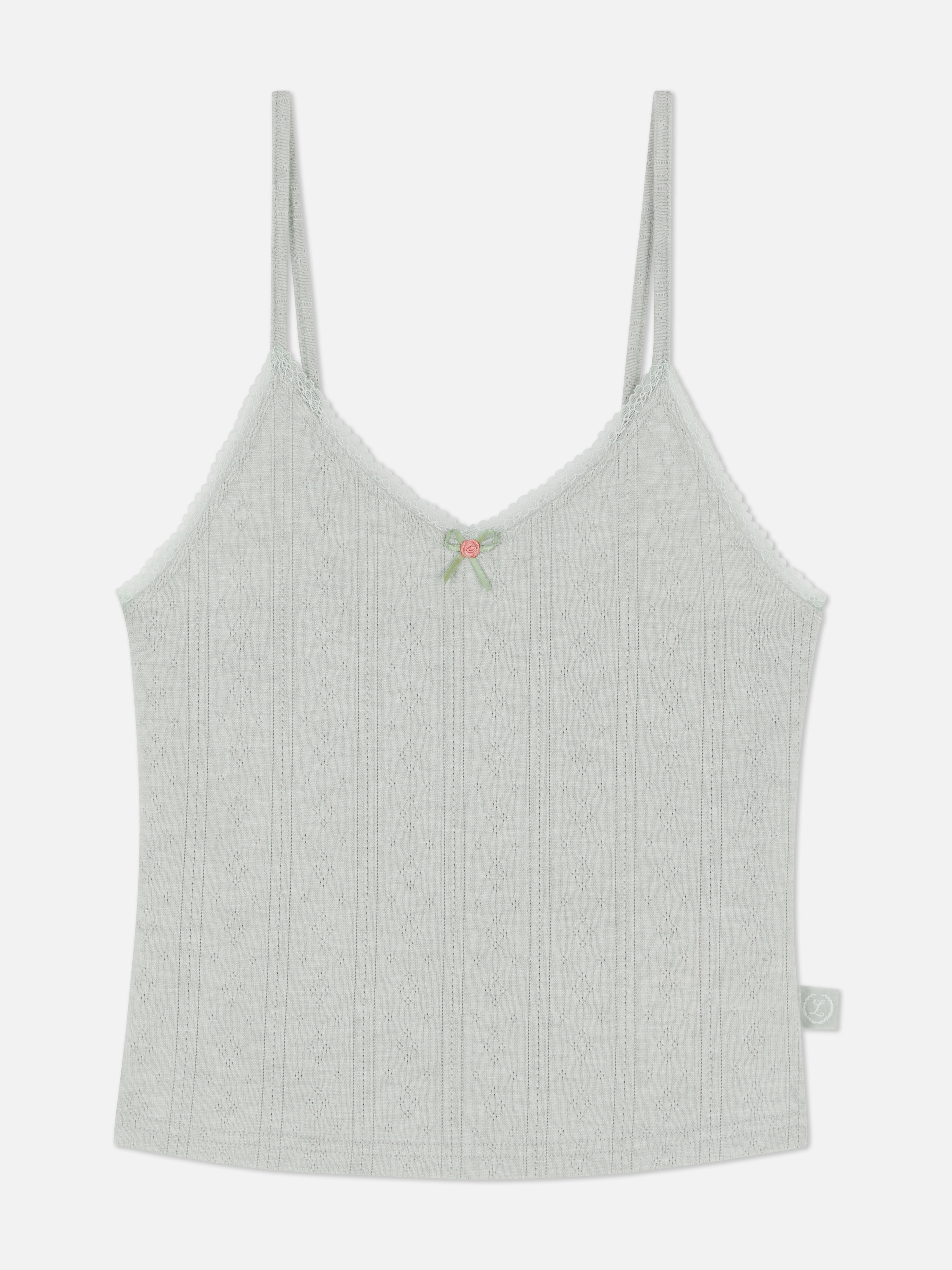 Pointelle Cami Top