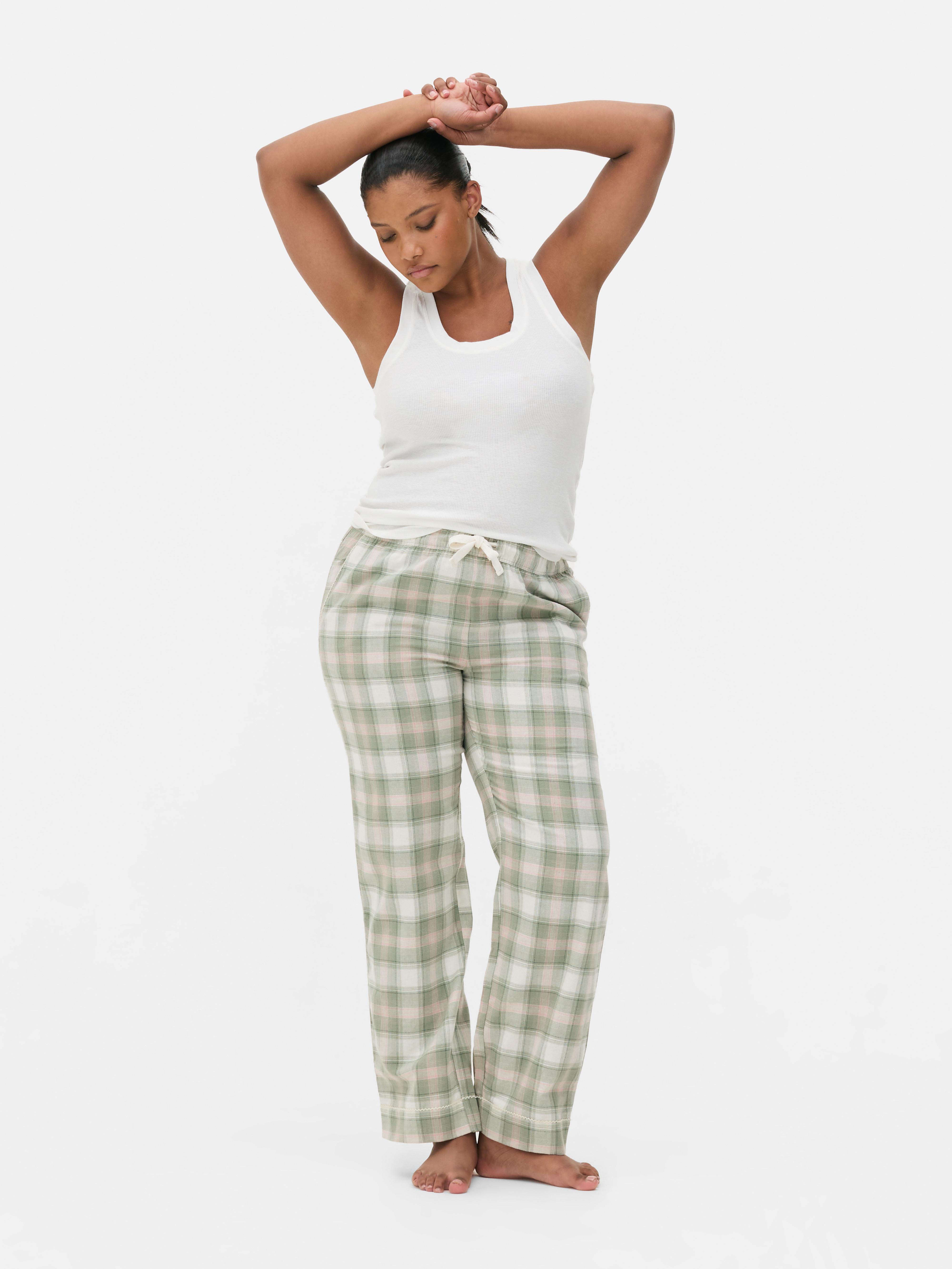 Pantalon De Pyjama Femme à Carreaux - Cordon De Serrage, Confort Parfait | Pour Soirées Cocooning Et Détente à La Maison