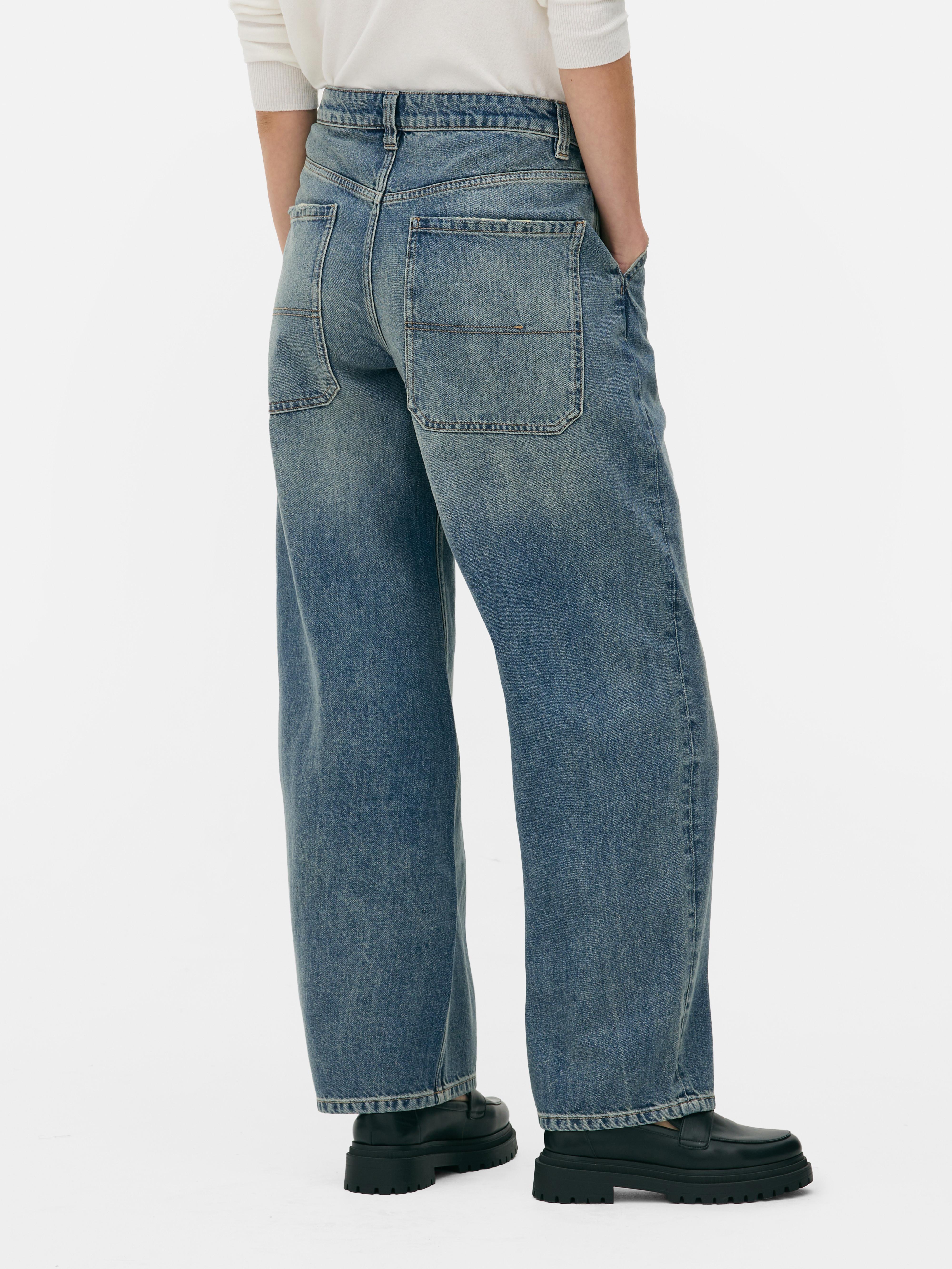 Low Rise Utility Jeans