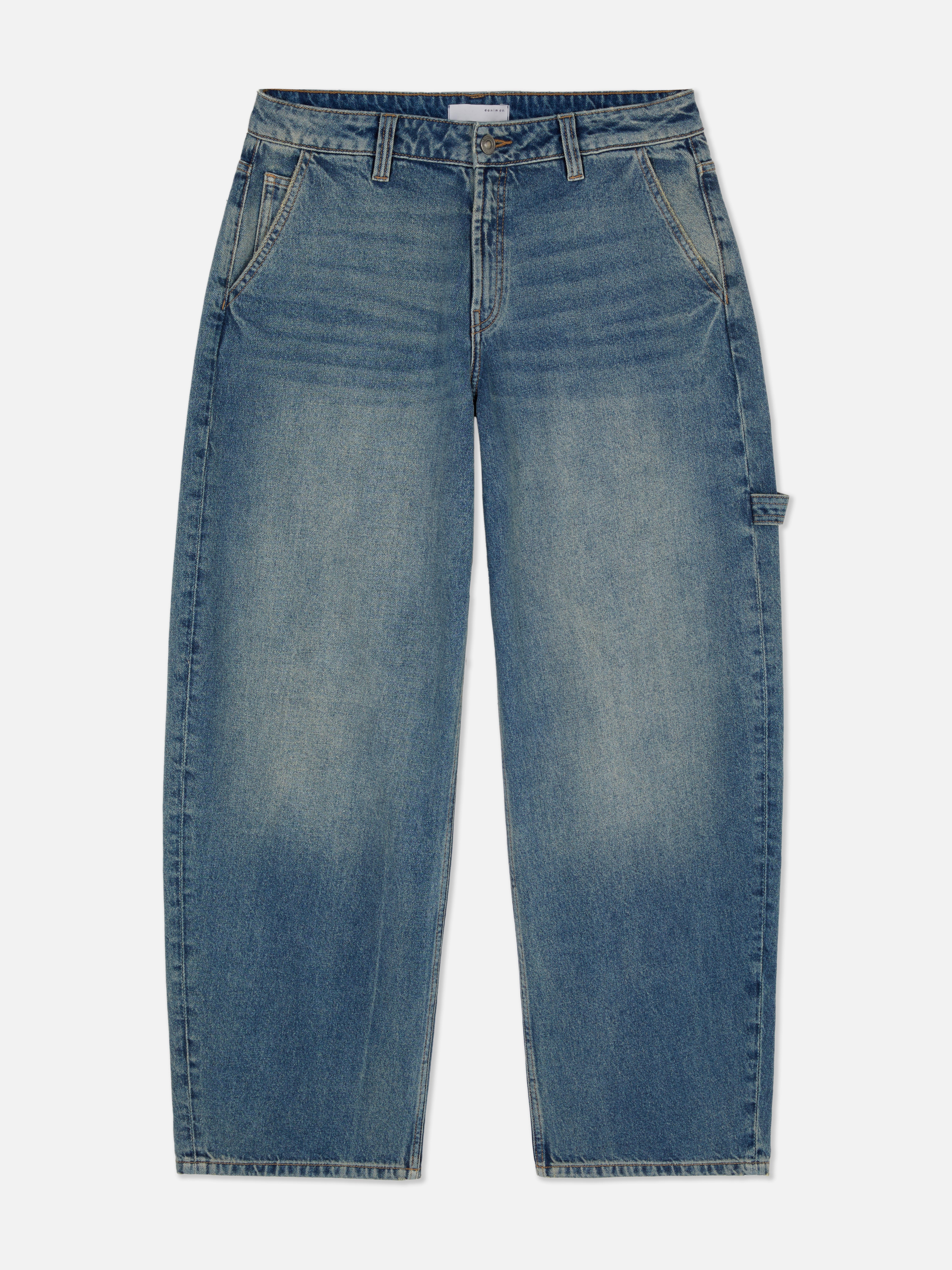 Low Rise Utility Jeans