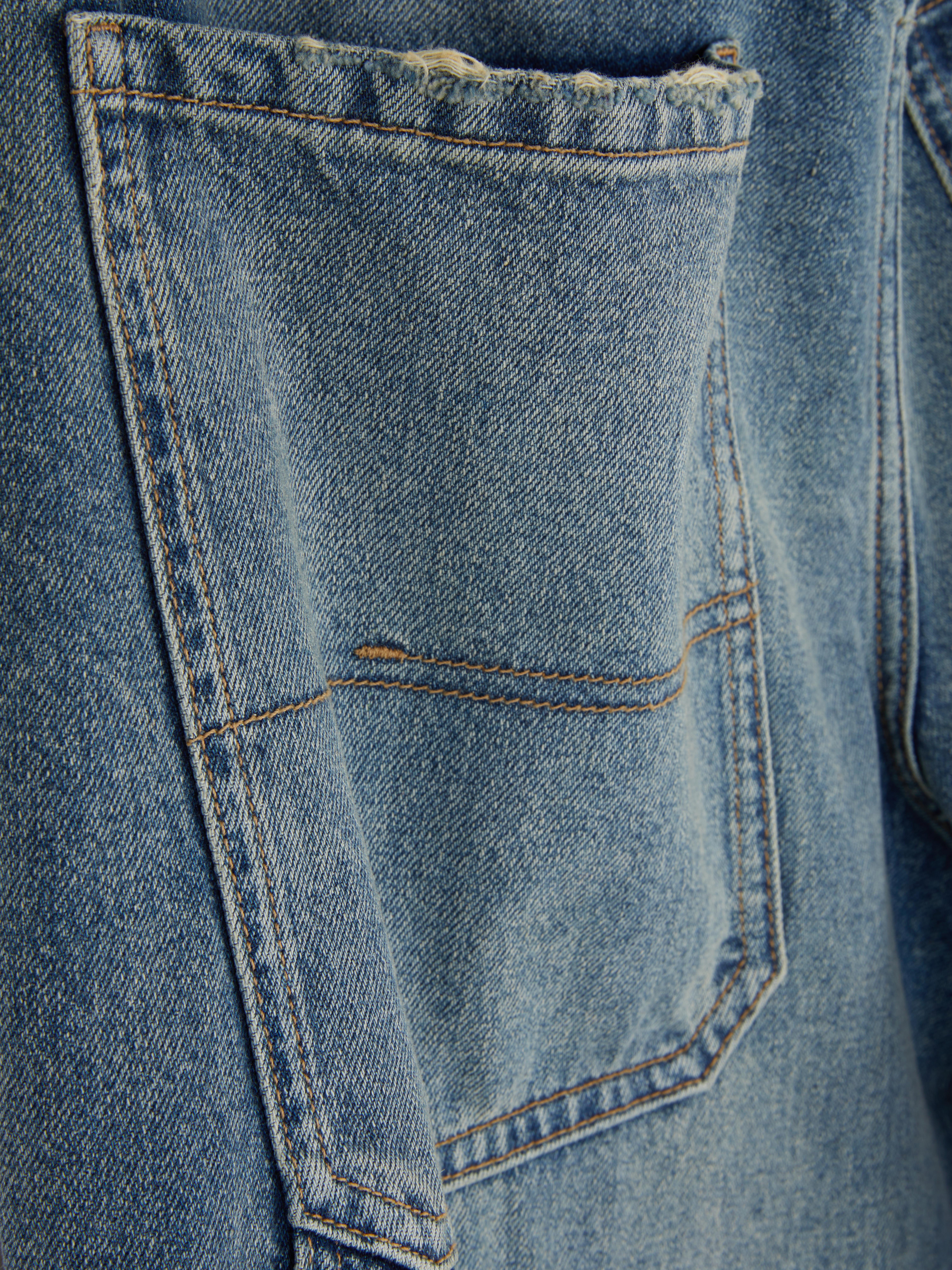 Low Rise Utility Jeans